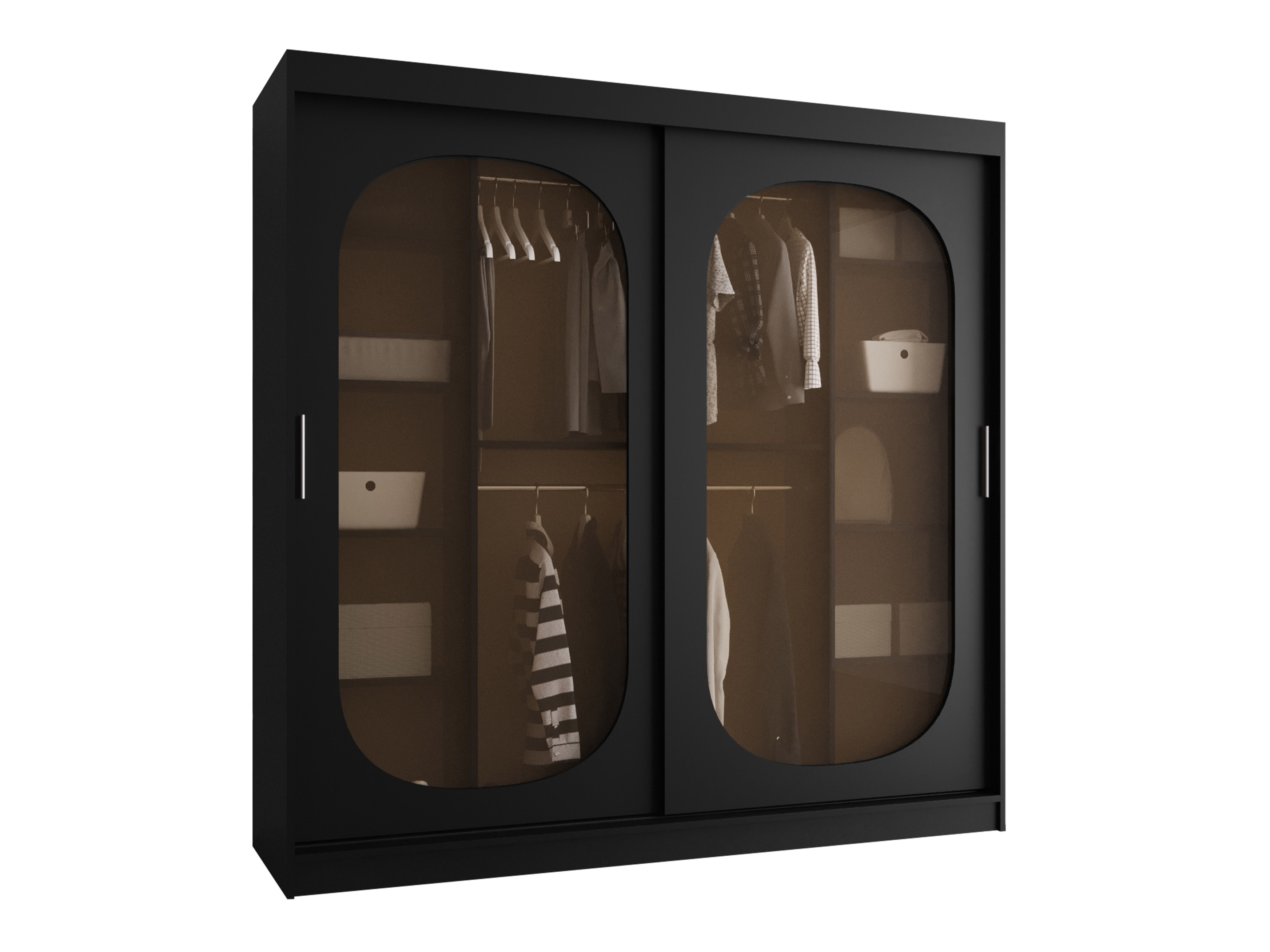 Skapis Hartford 521 (Melns)