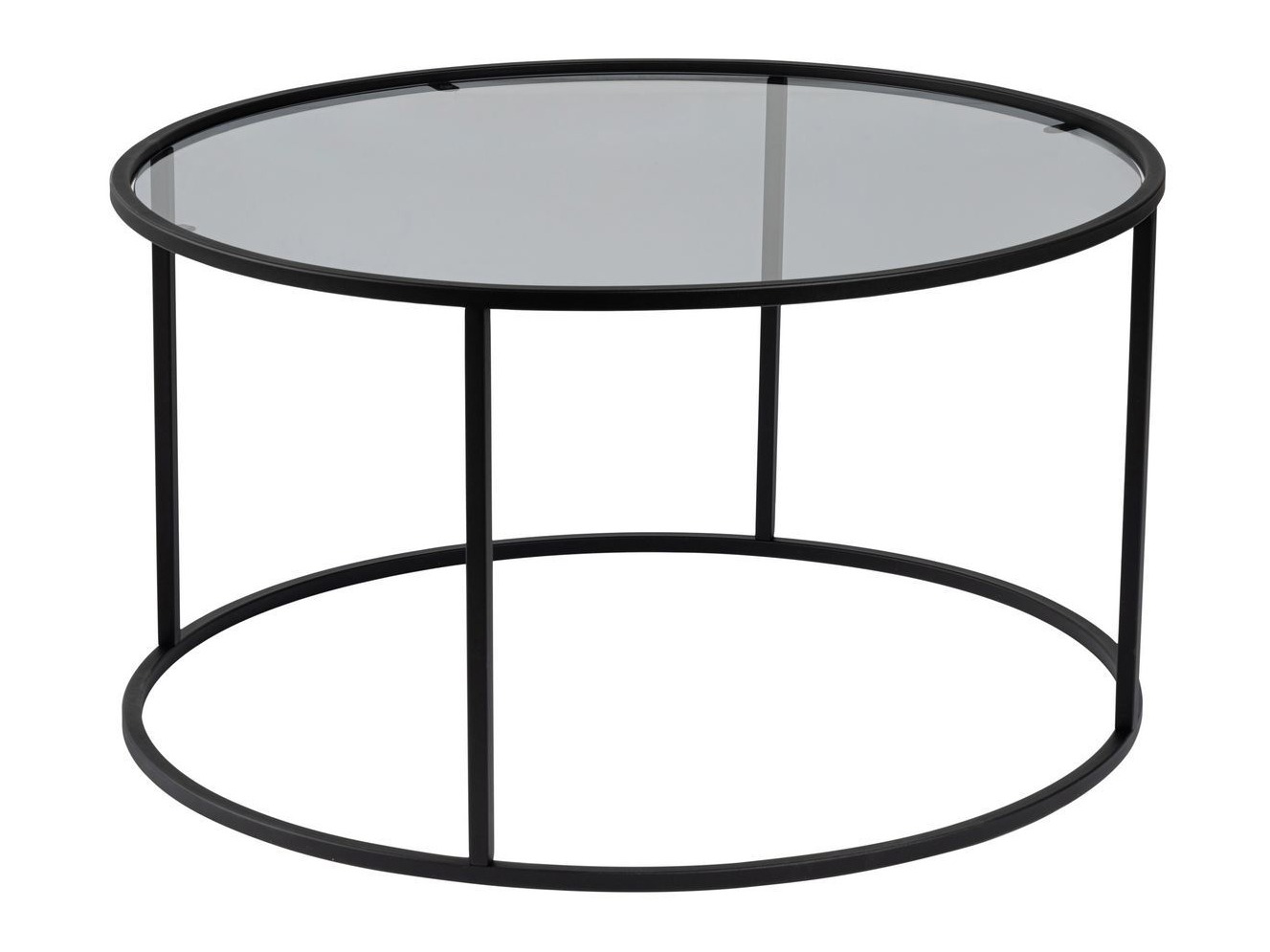 Žurnālu galdiņš Novato 119 (Melns)