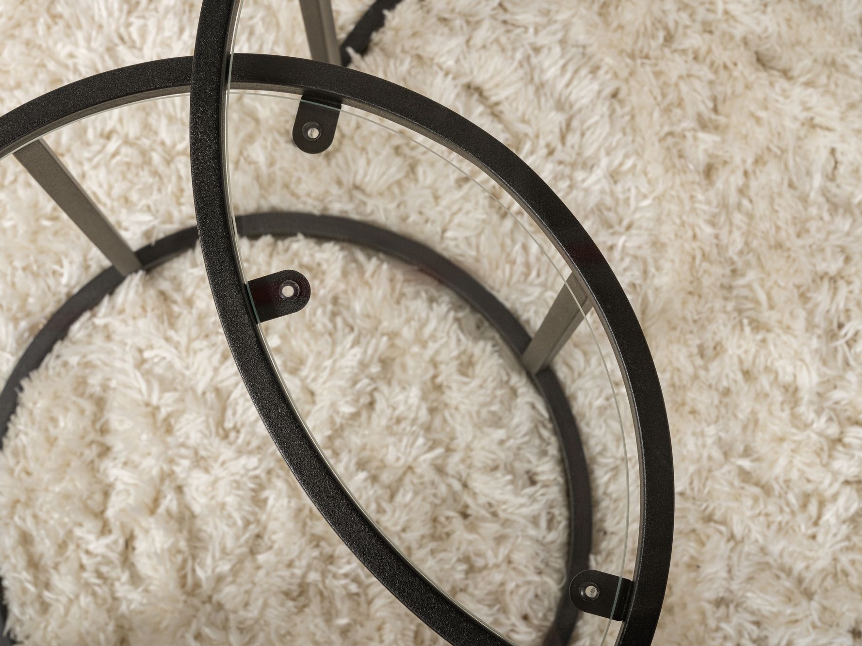 Комплект журнальных столиков Novato 123 (Чёрный)