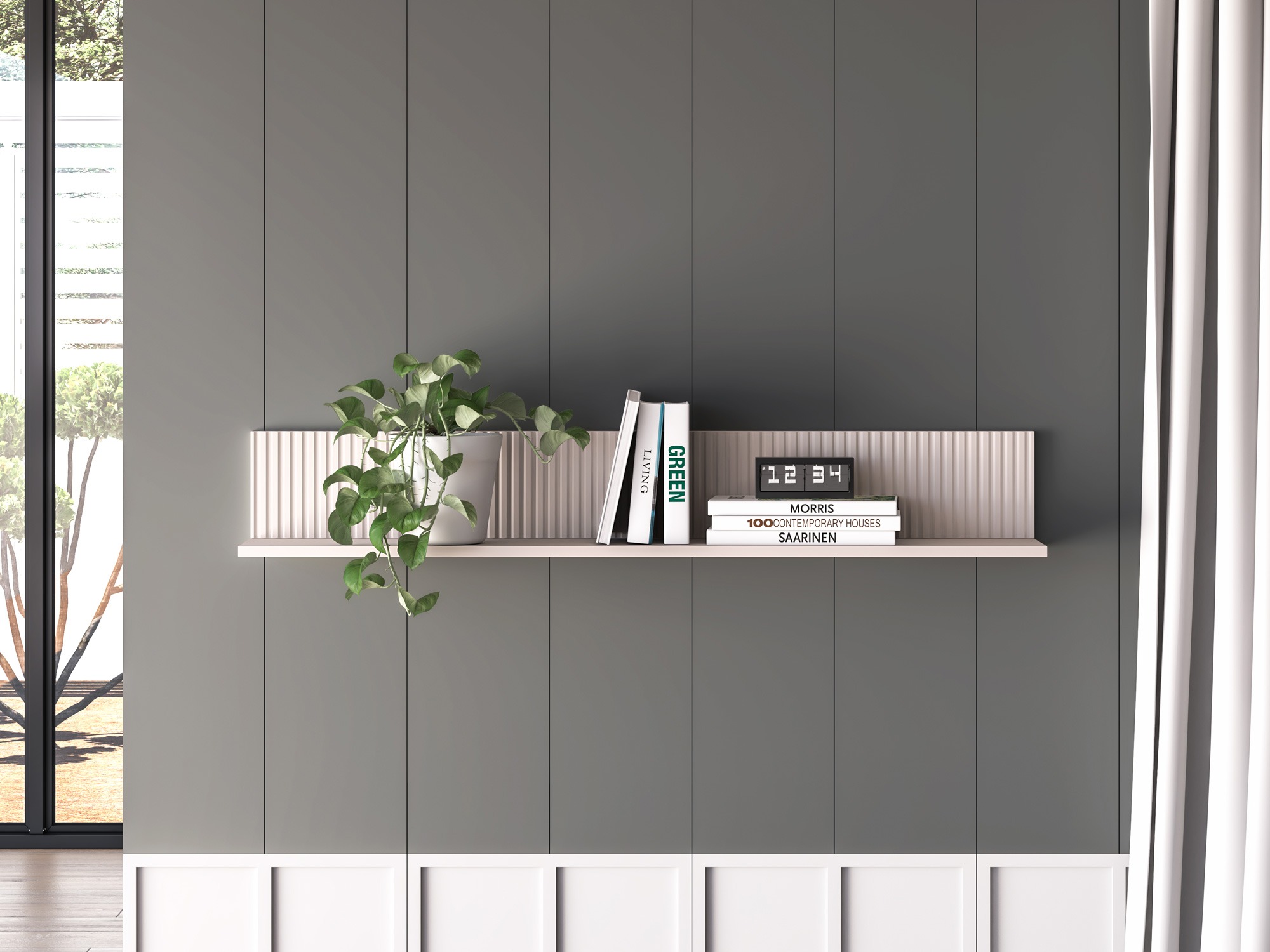 Настенная полка Vircalu 107