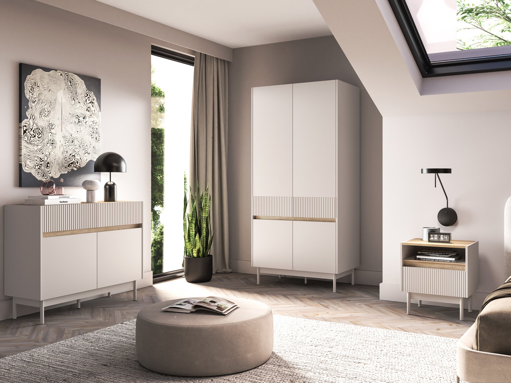 Прикроватная тумбочка Vircalu 106