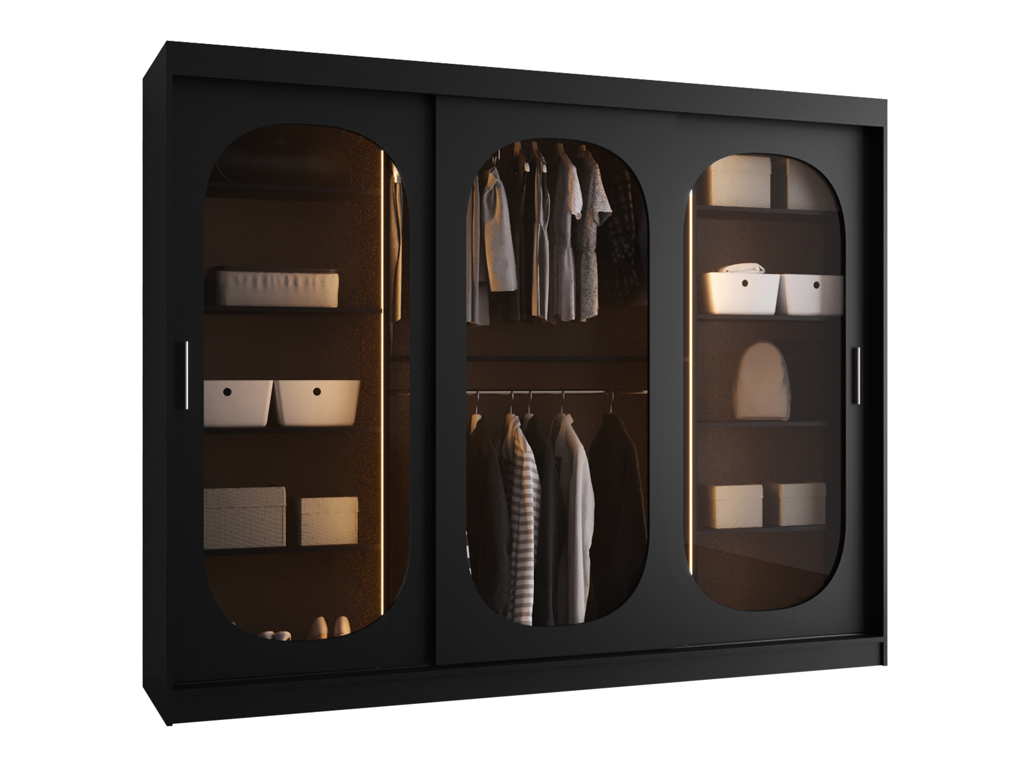 Шкаф Hartford 522 (Чёрный)