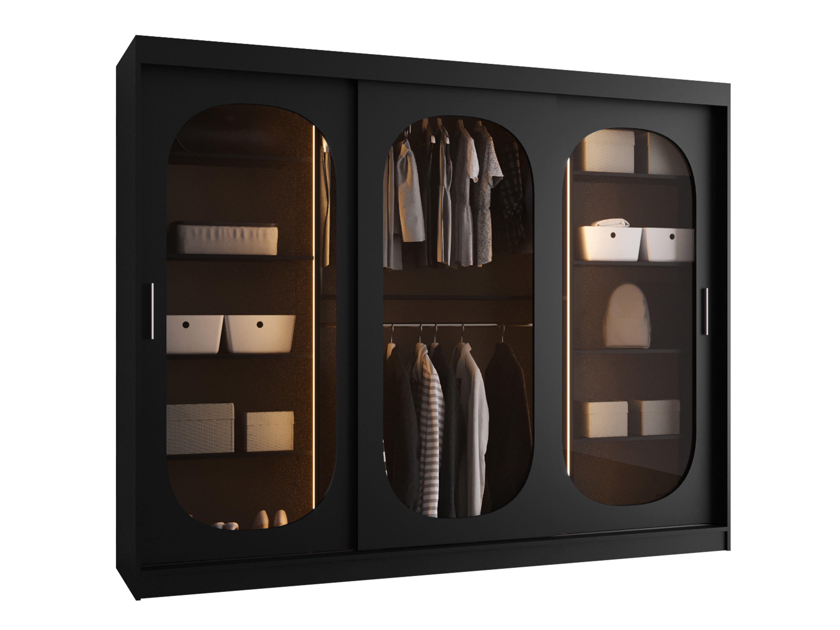 Шкаф Hartford 522 (Чёрный)