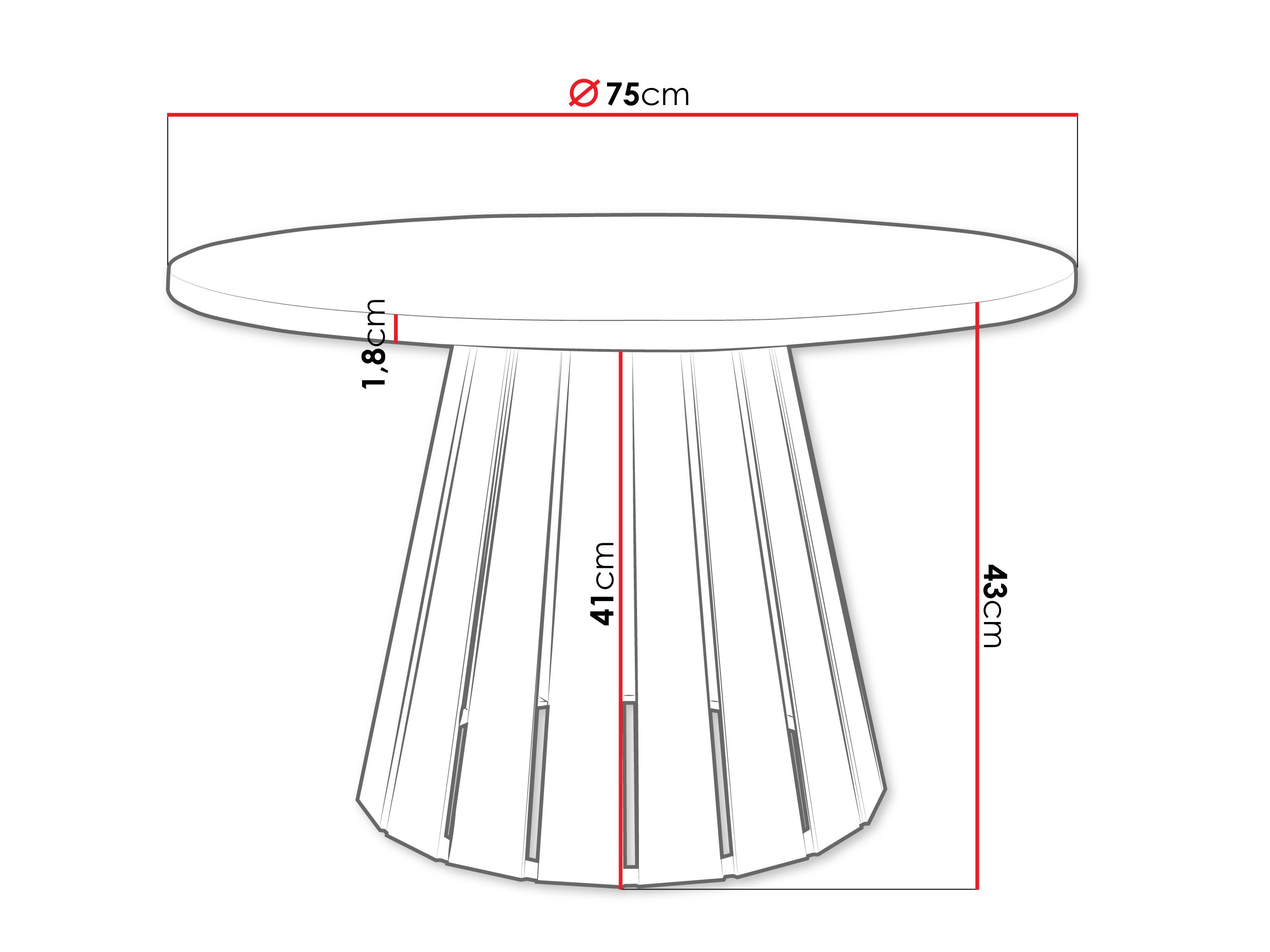 Журнальный столик Oswego 134 (Чёрный + Черный мрамор)