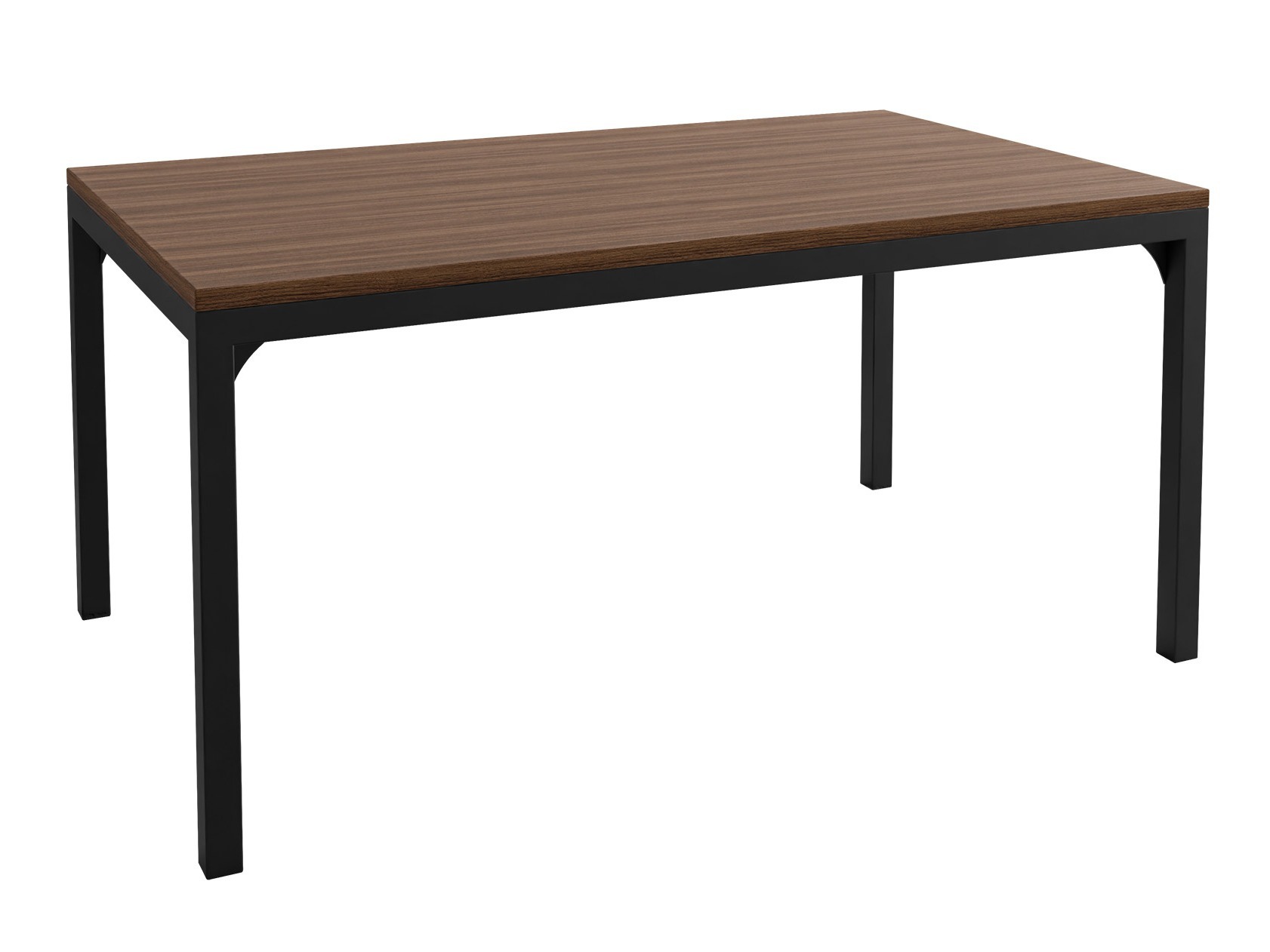 Журнальный столик Oswego 138 (Грецкий орех + Чёрный)