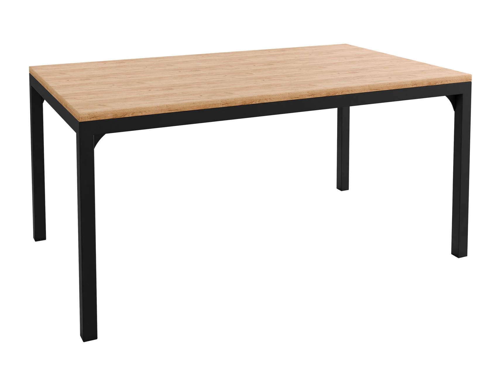 Журнальный столик Oswego 138 (Ремесло золотой дуб + Чёрный)