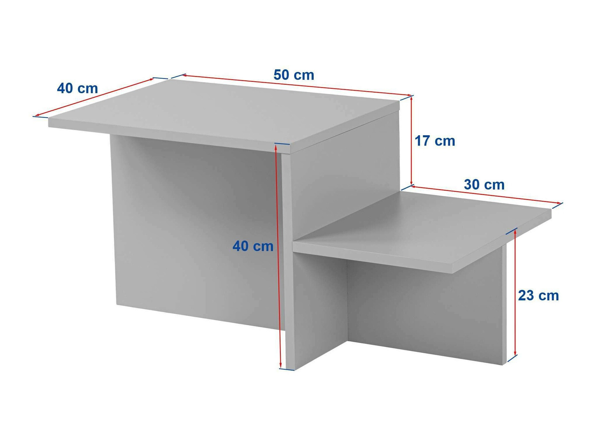 Žurnālu galdiņš Novato 104 (Melns)