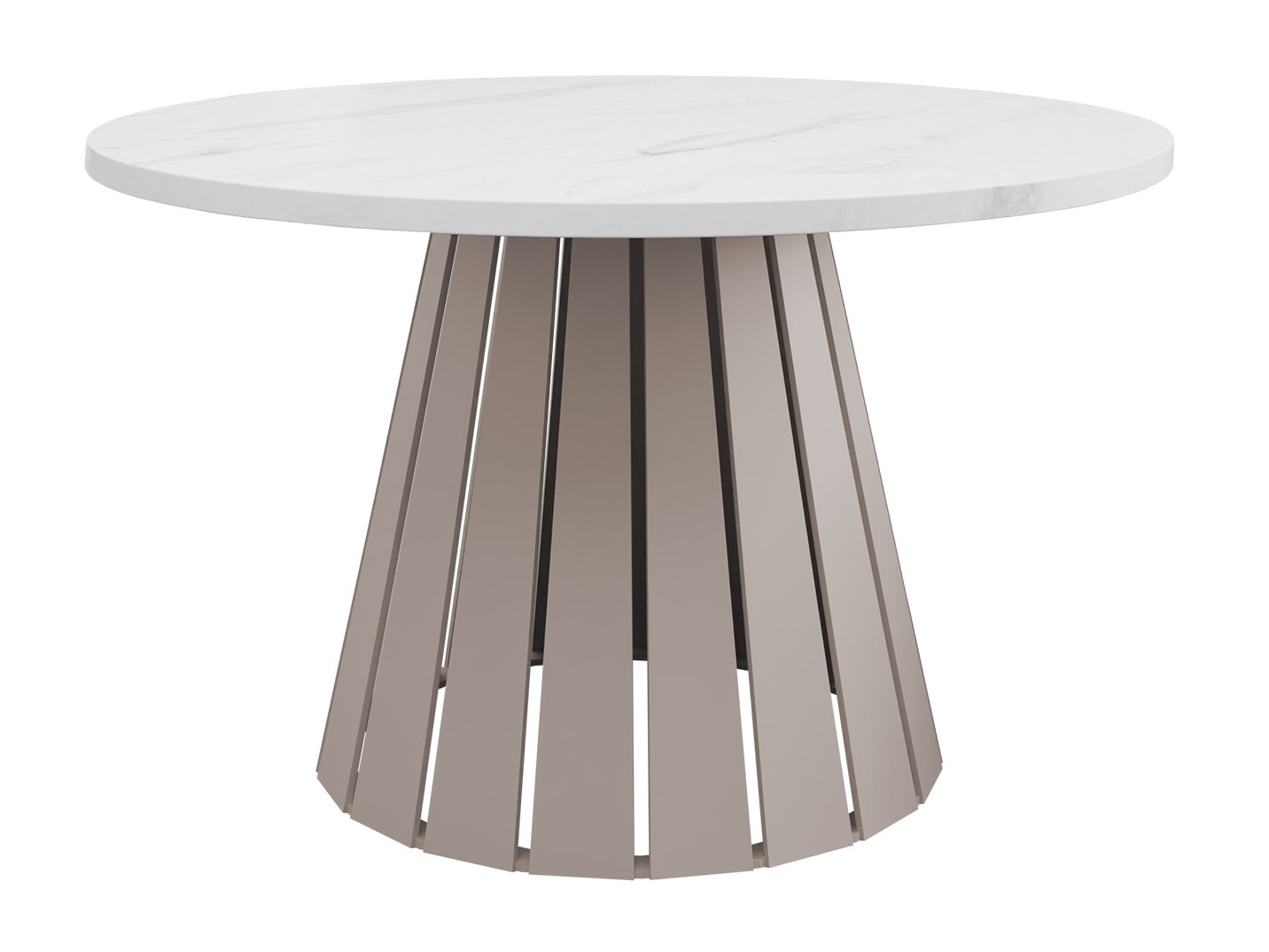 Žurnālu galdiņš Oswego 134 (Kašmirs + Balts marmors)