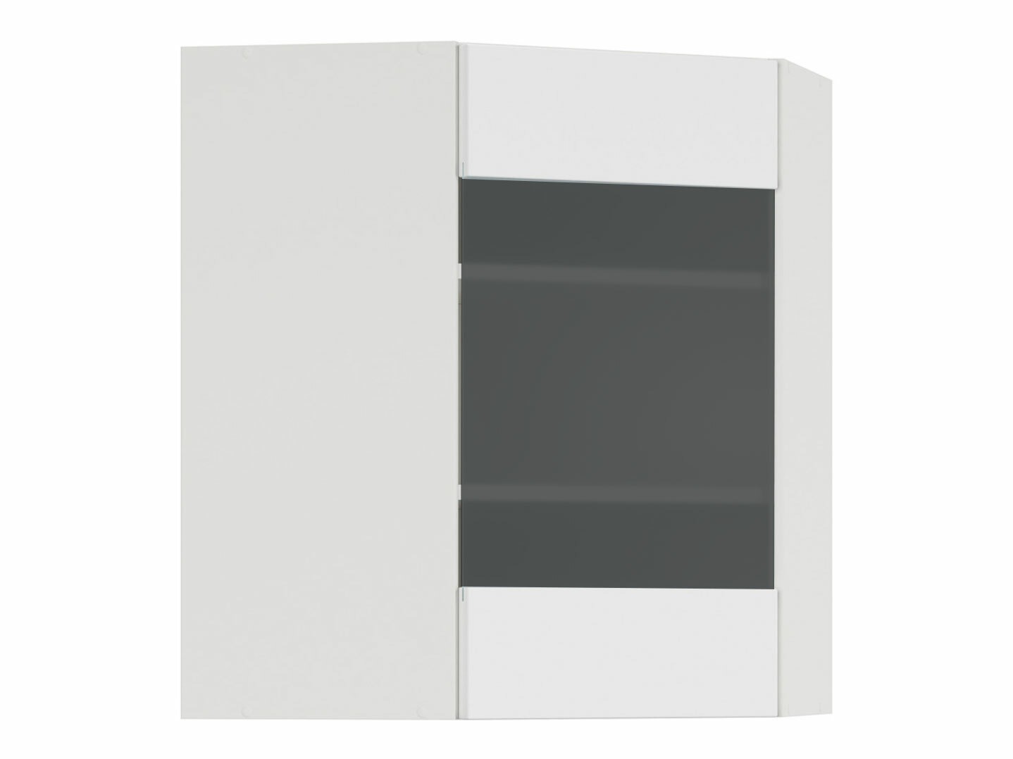 Moduļu piekarams stūra skapis Top White 160