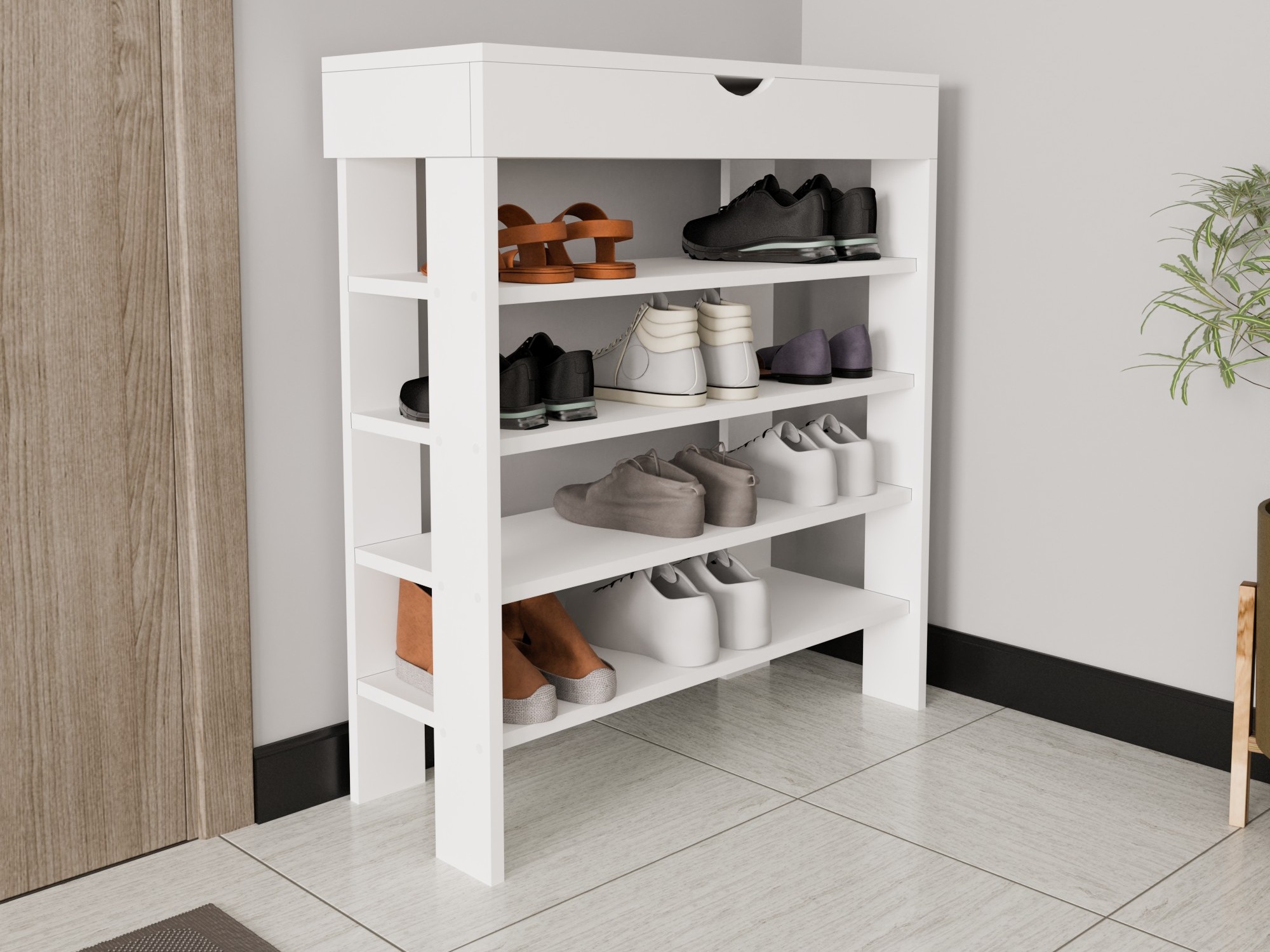 Полка для обуви Kailua 2519 (Белый)