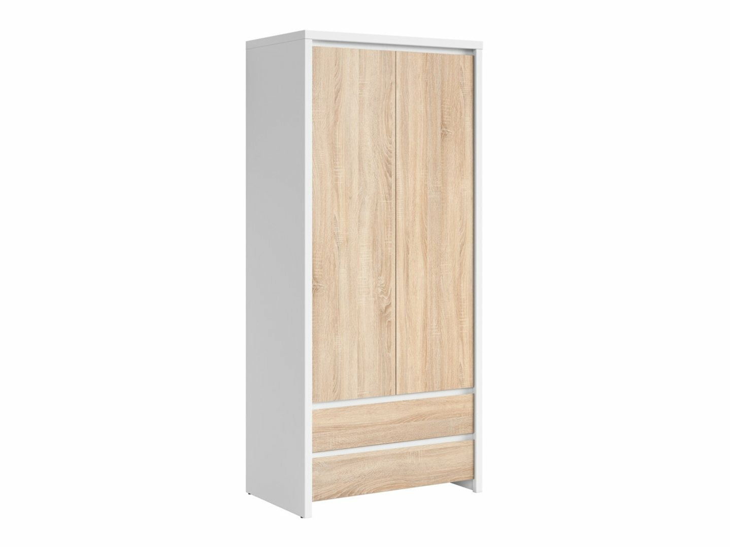 Skapis Nolroma 117 (Balts + Sonomas ozols)