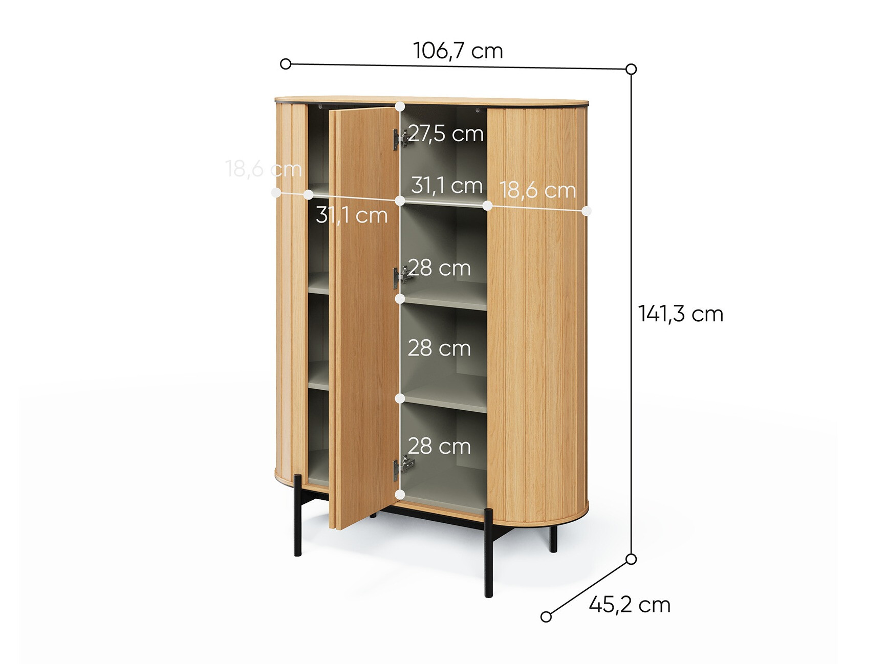 Стеллаж Elbdore 100