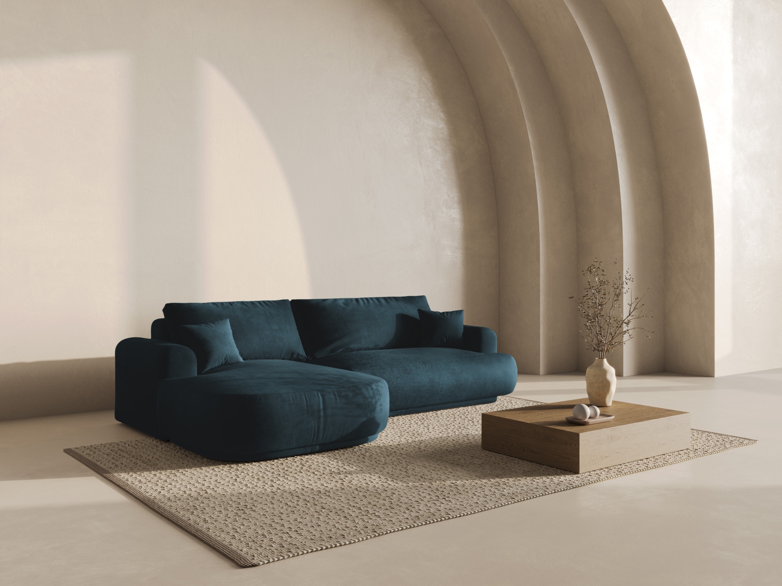 Stūra dīvāns Beckley 162 (Vogue 13)