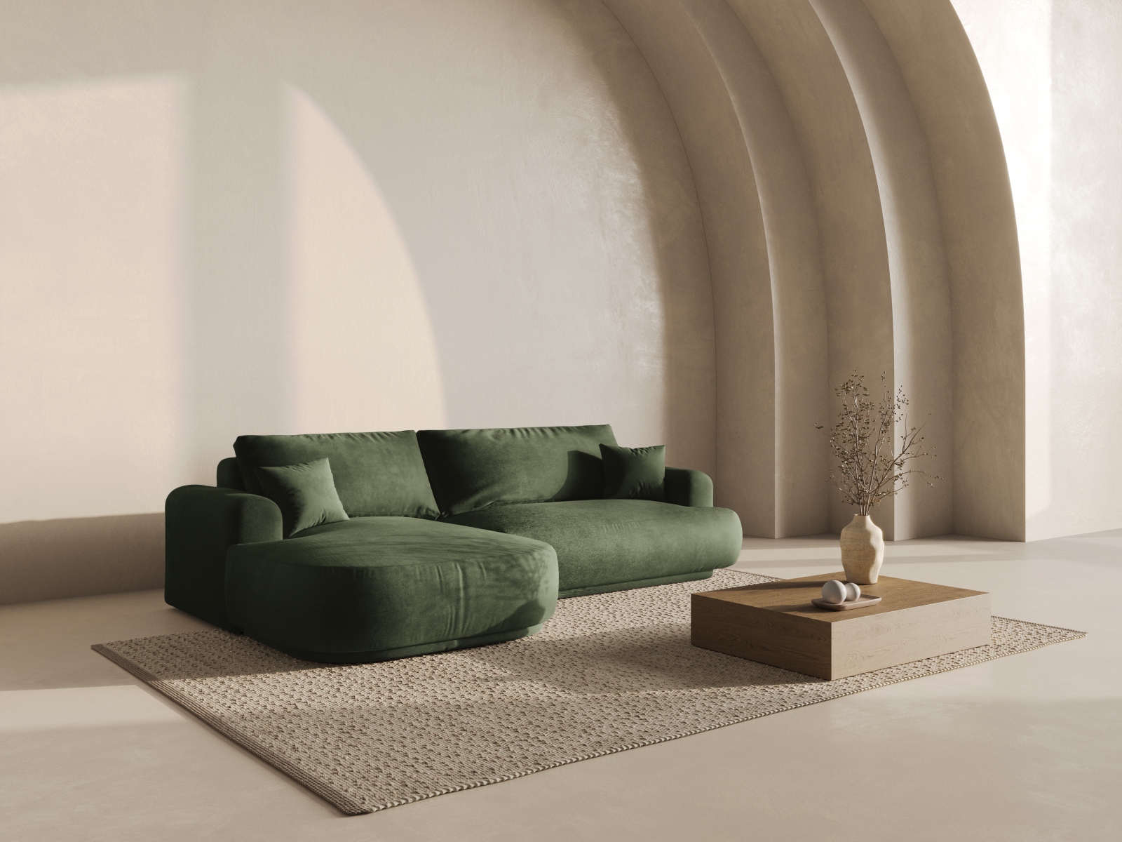 Угловой диван Beckley 162 (Vogue 11)