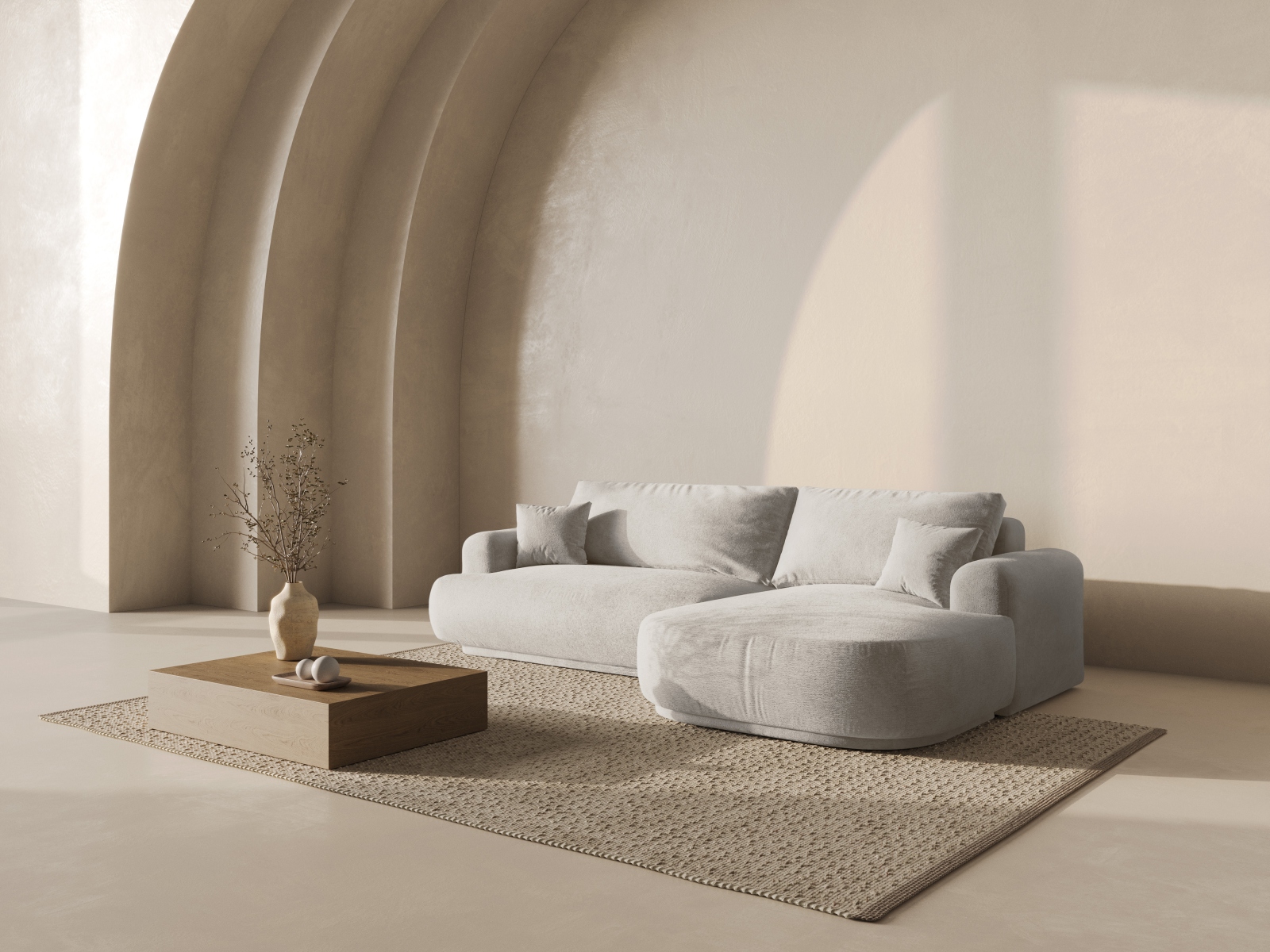 Stūra dīvāns Beckley 162 (Sorella 03)