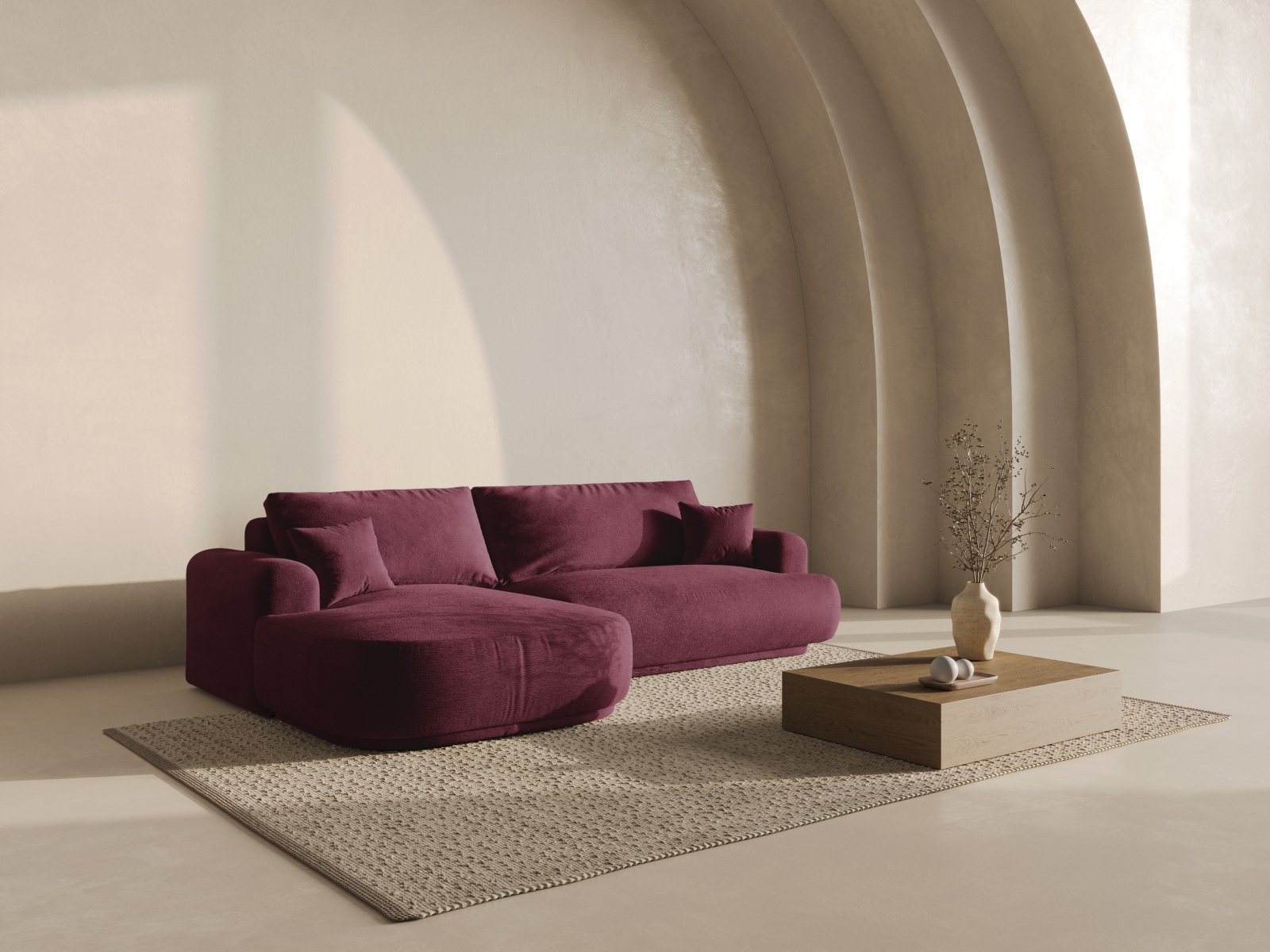 Stūra dīvāns Beckley 162 (Sorella 59)