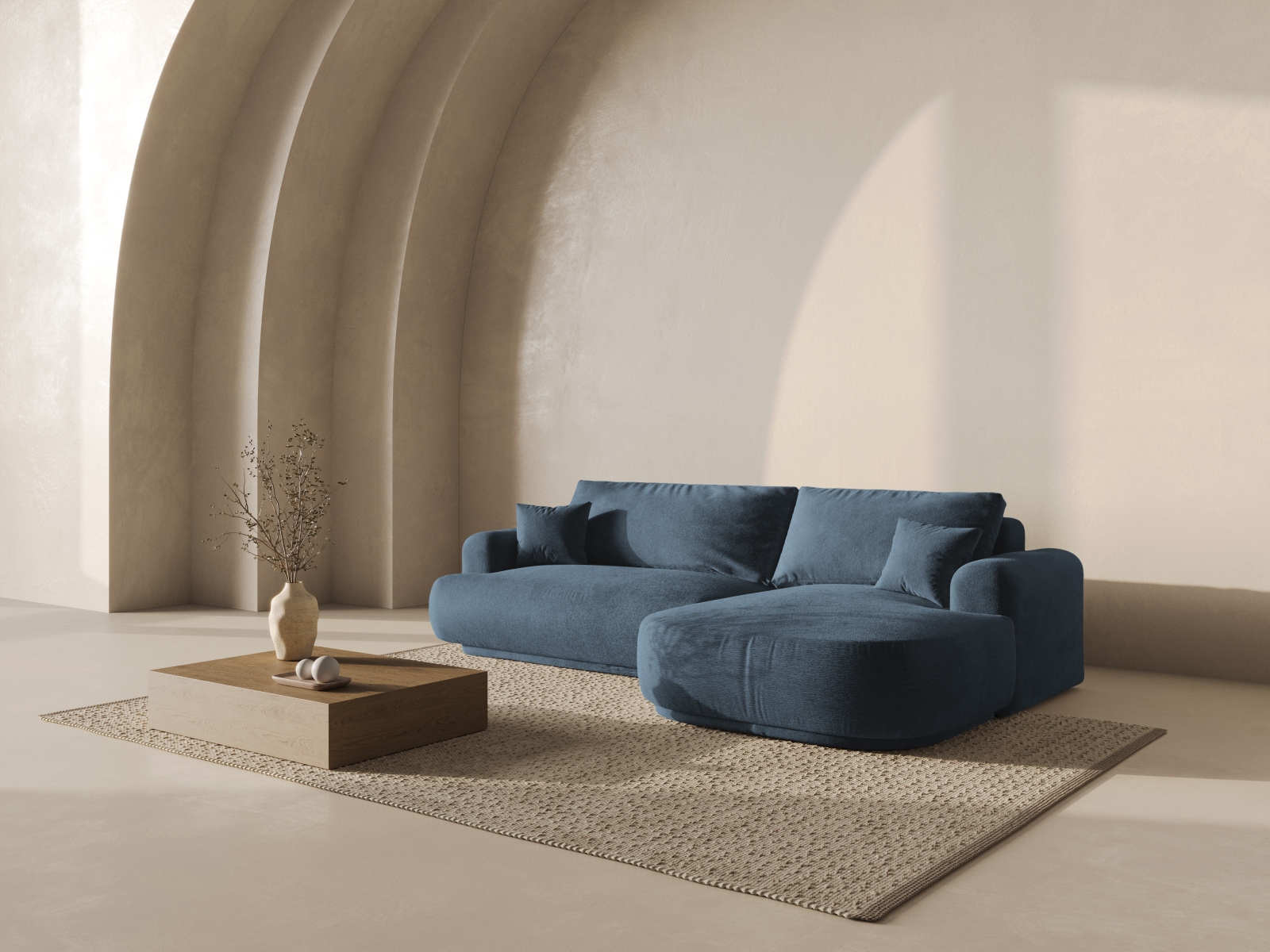 Stūra dīvāns Beckley 162 (Sorella 77)