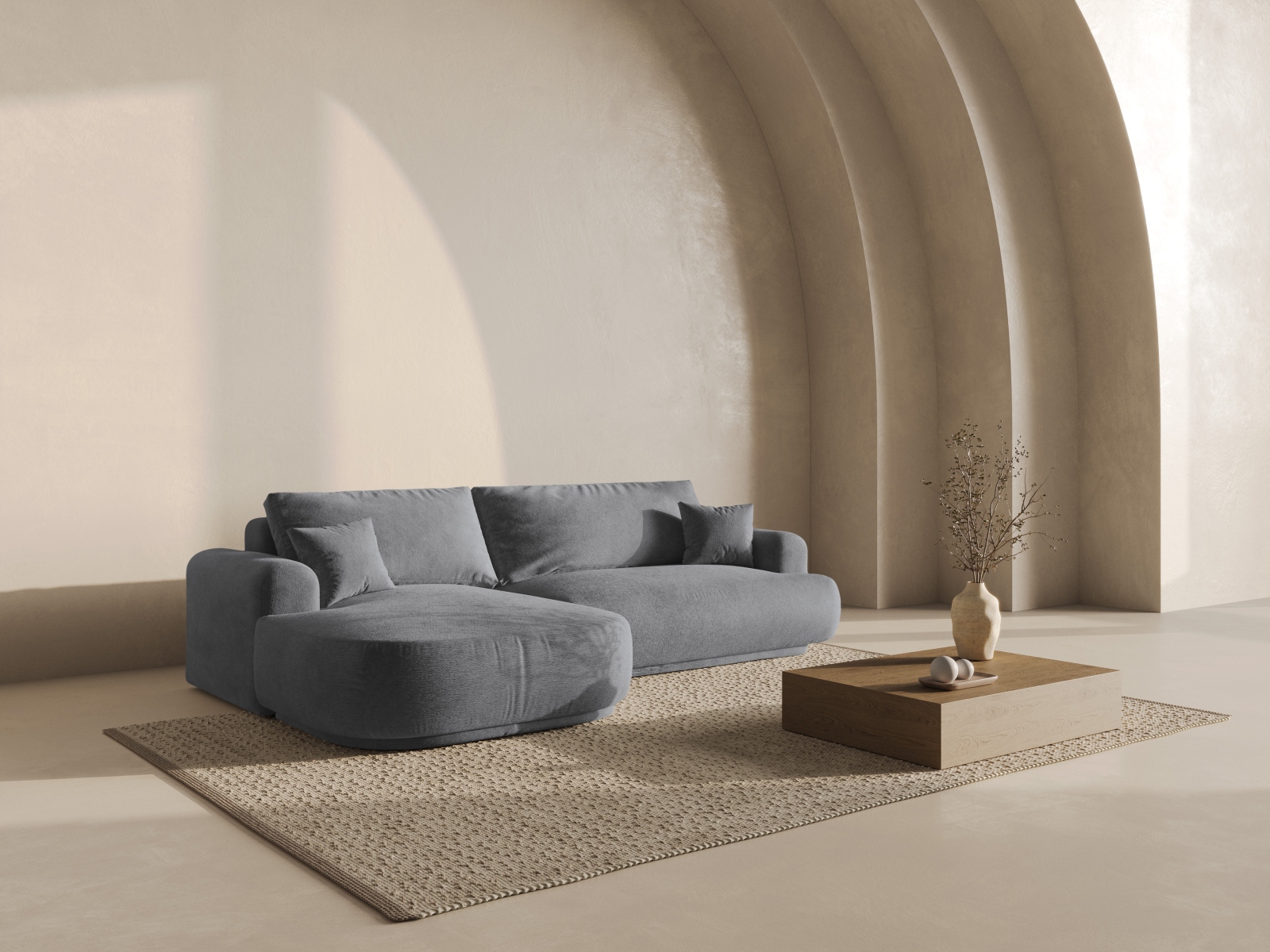 Stūra dīvāns Beckley 162 (Sorella 89)