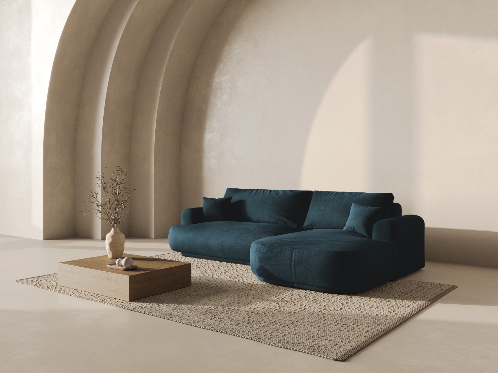 Stūra dīvāns Beckley 162 (Vogue 13)