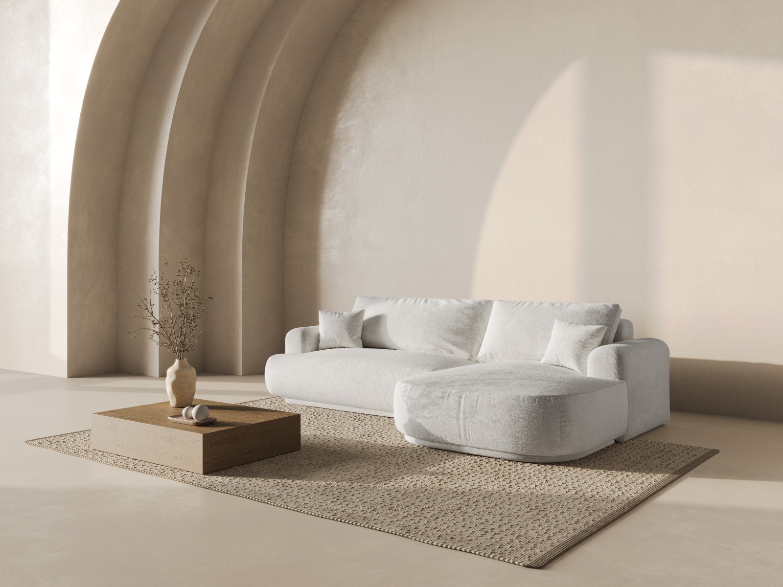 Угловой диван Beckley 162 (Coral 65)