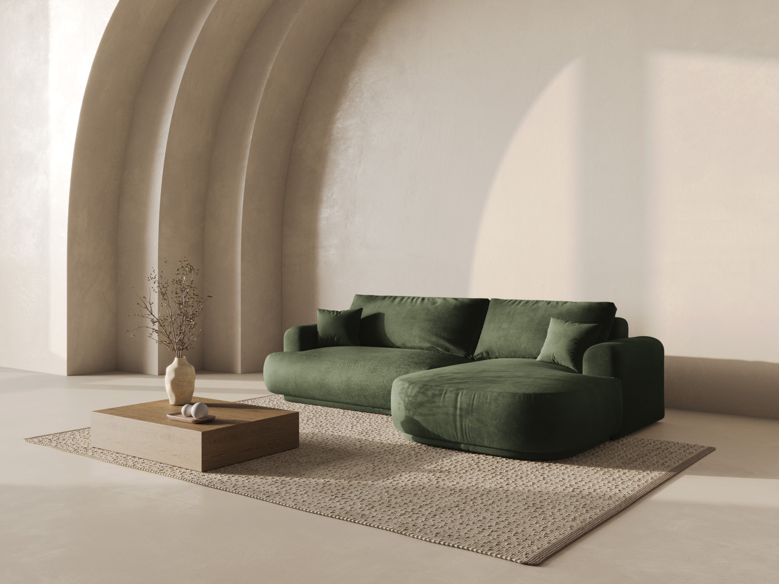 Угловой диван Beckley 162 (Vogue 11)