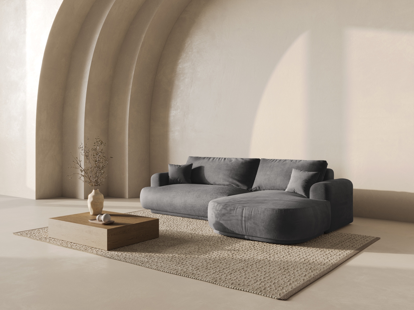 Угловой диван Beckley 162 (Vogue 15)