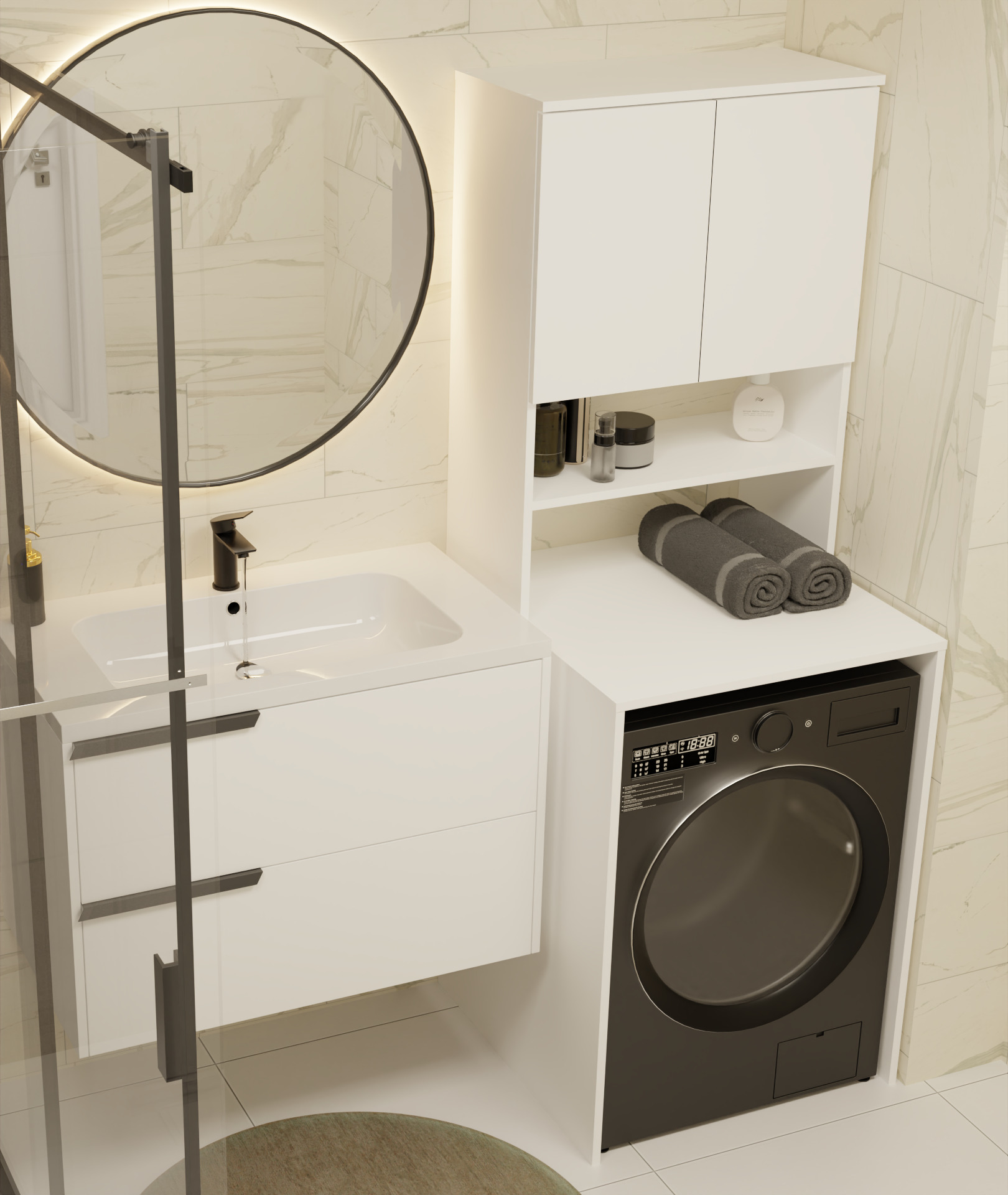 Vannas istabas plaukts Balelbo 107