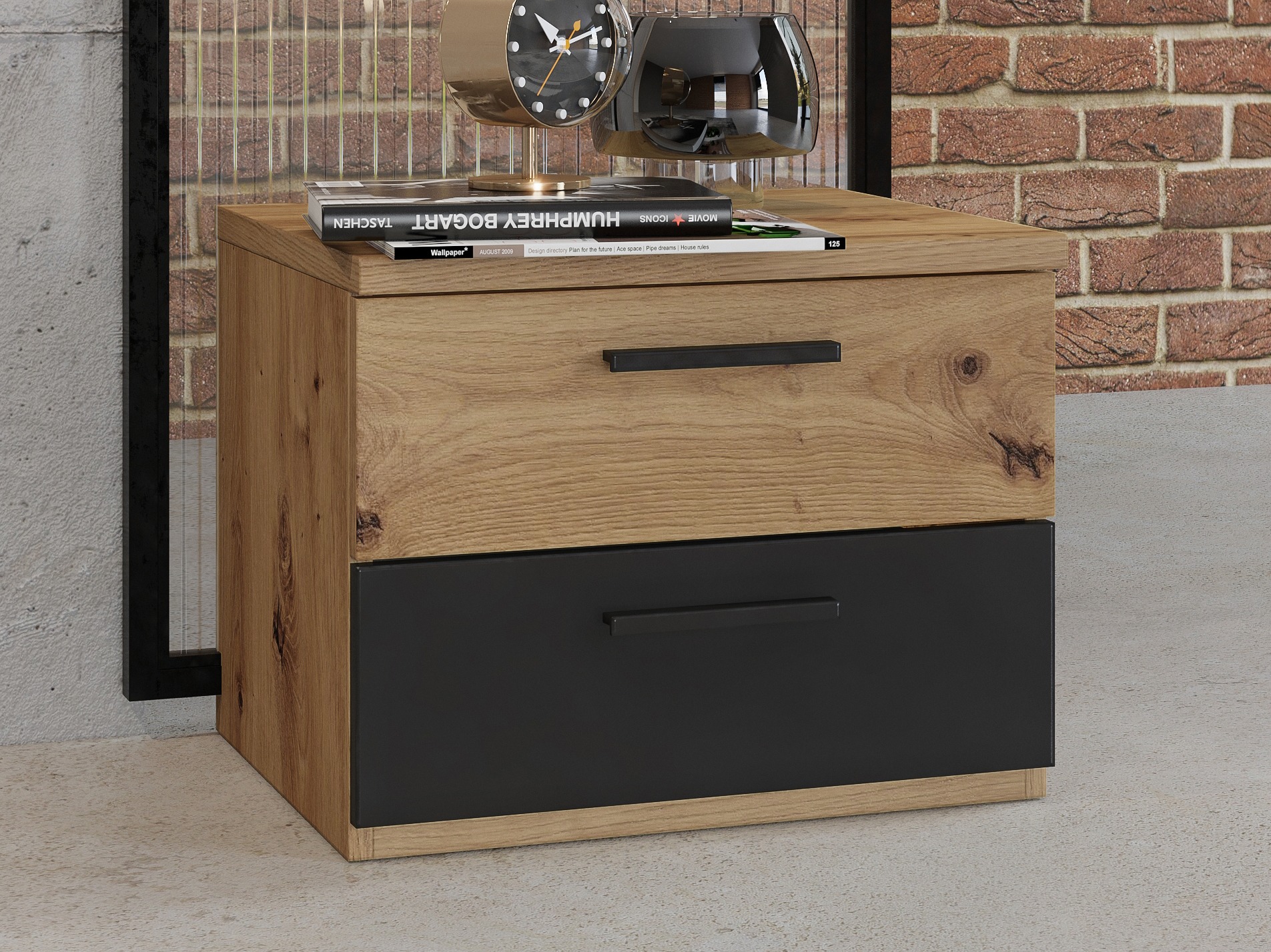 Прикроватная тумбочка Felelie 101 (Artisan дуб)