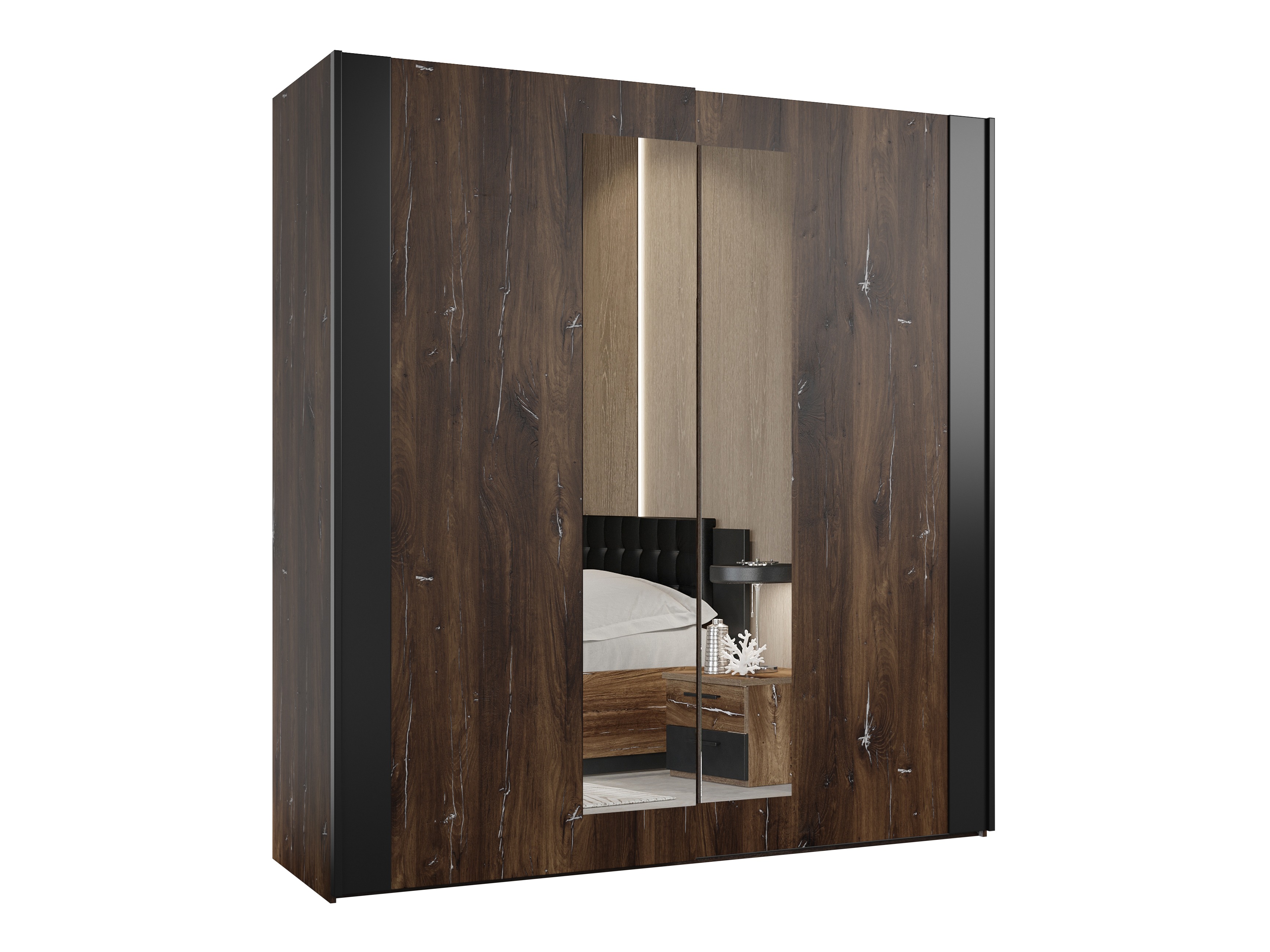 Skapis Felelie 100 (Tumšs 