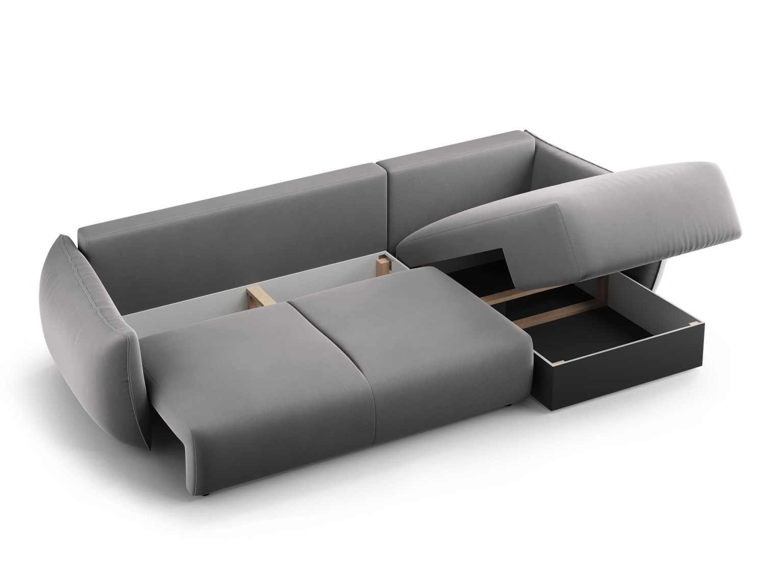 Stūra dīvāns Beckley 165 (Salvador 17)