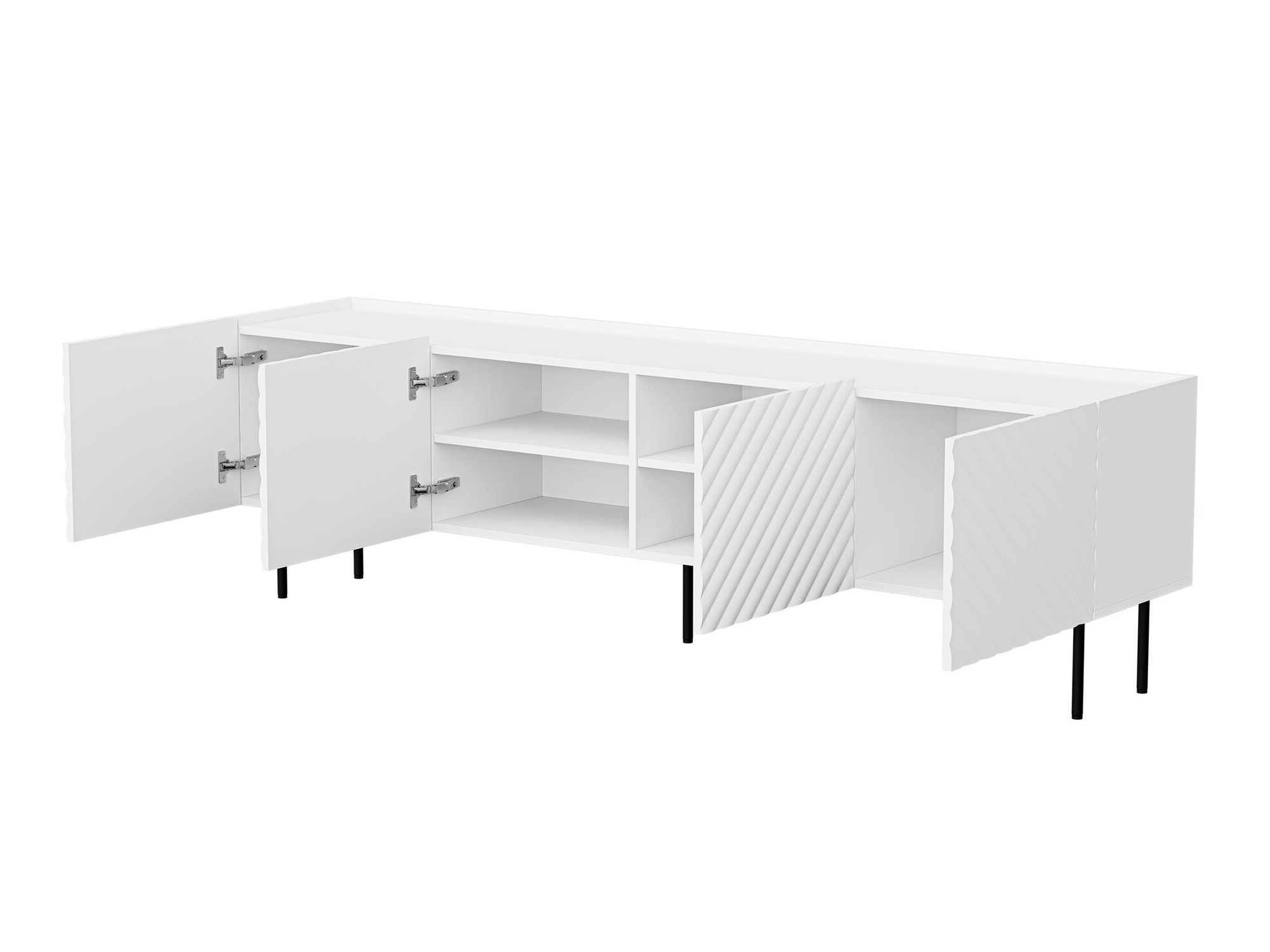 TV galds Mortali 104 (Balts)