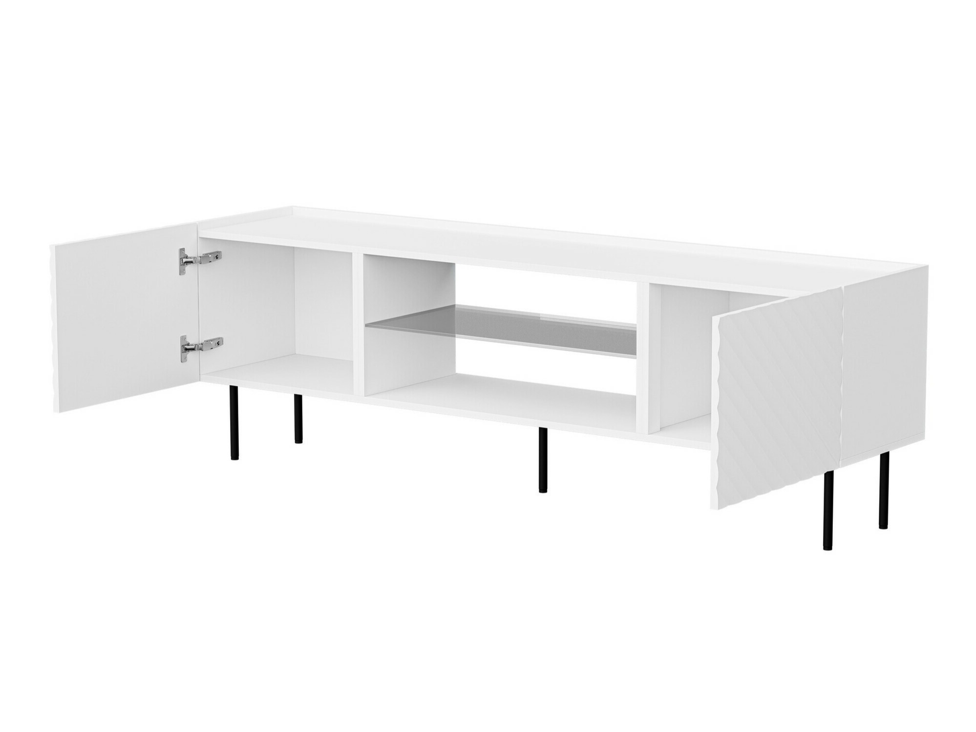 TV galds Mortali 105 (Balts)