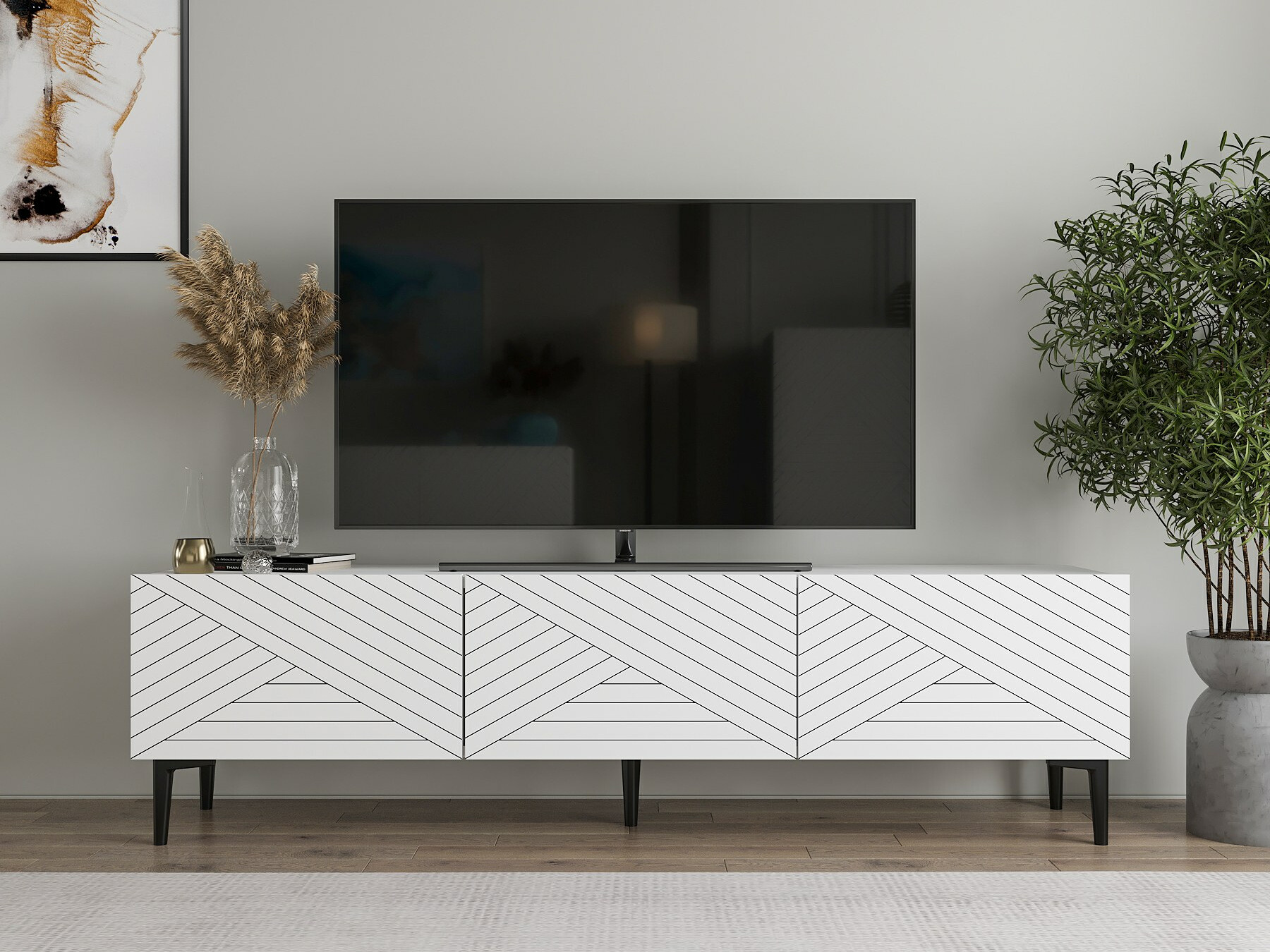 TV galds Kailua 2536 (Balts)