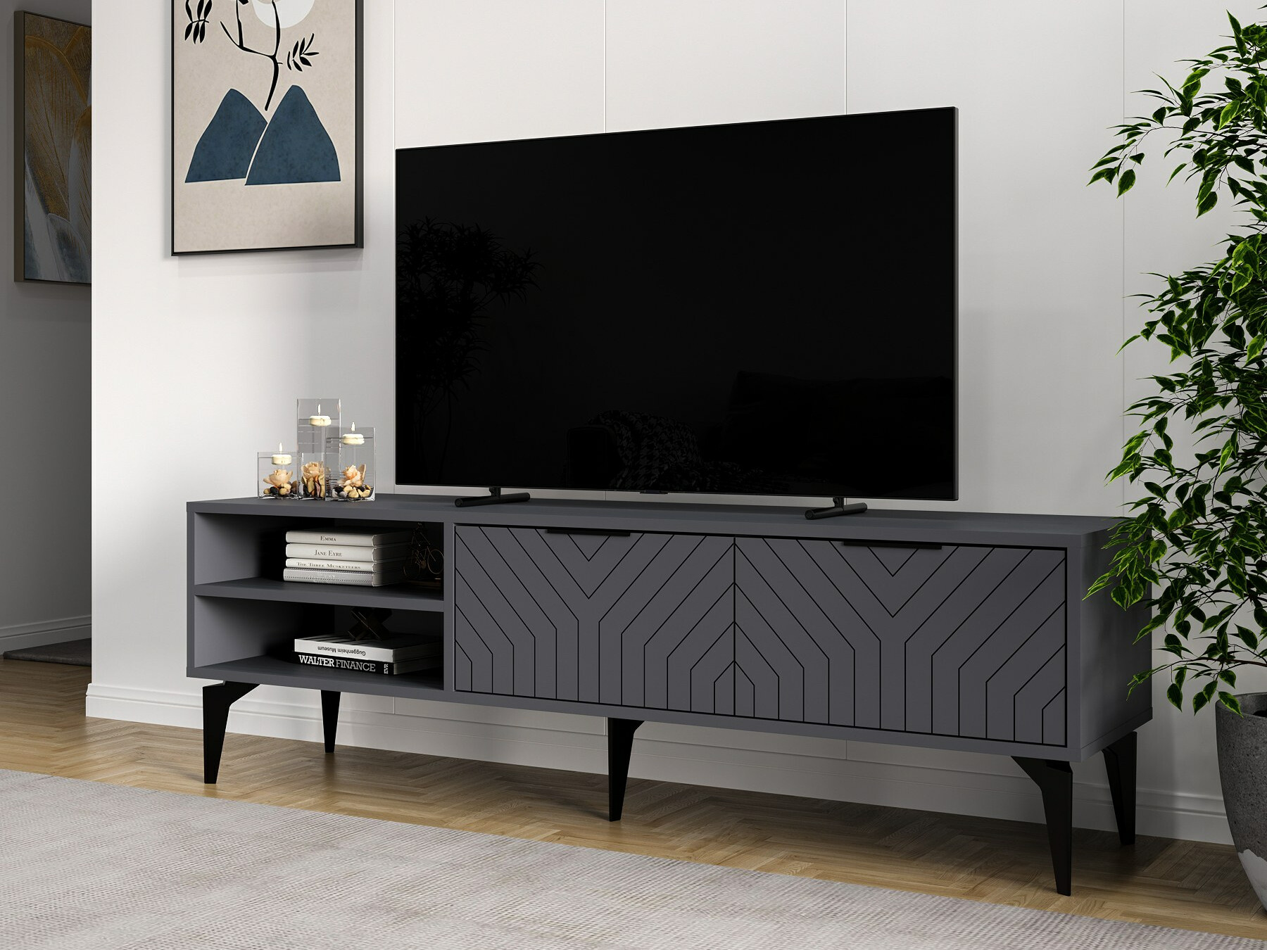 TV galds Kailua 2538 (Antracīts)