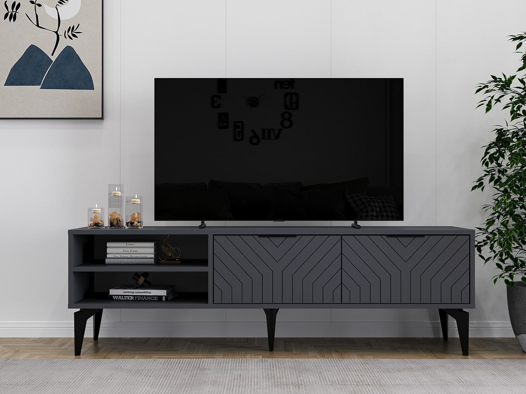 TV galds Kailua 2538 (Antracīts)