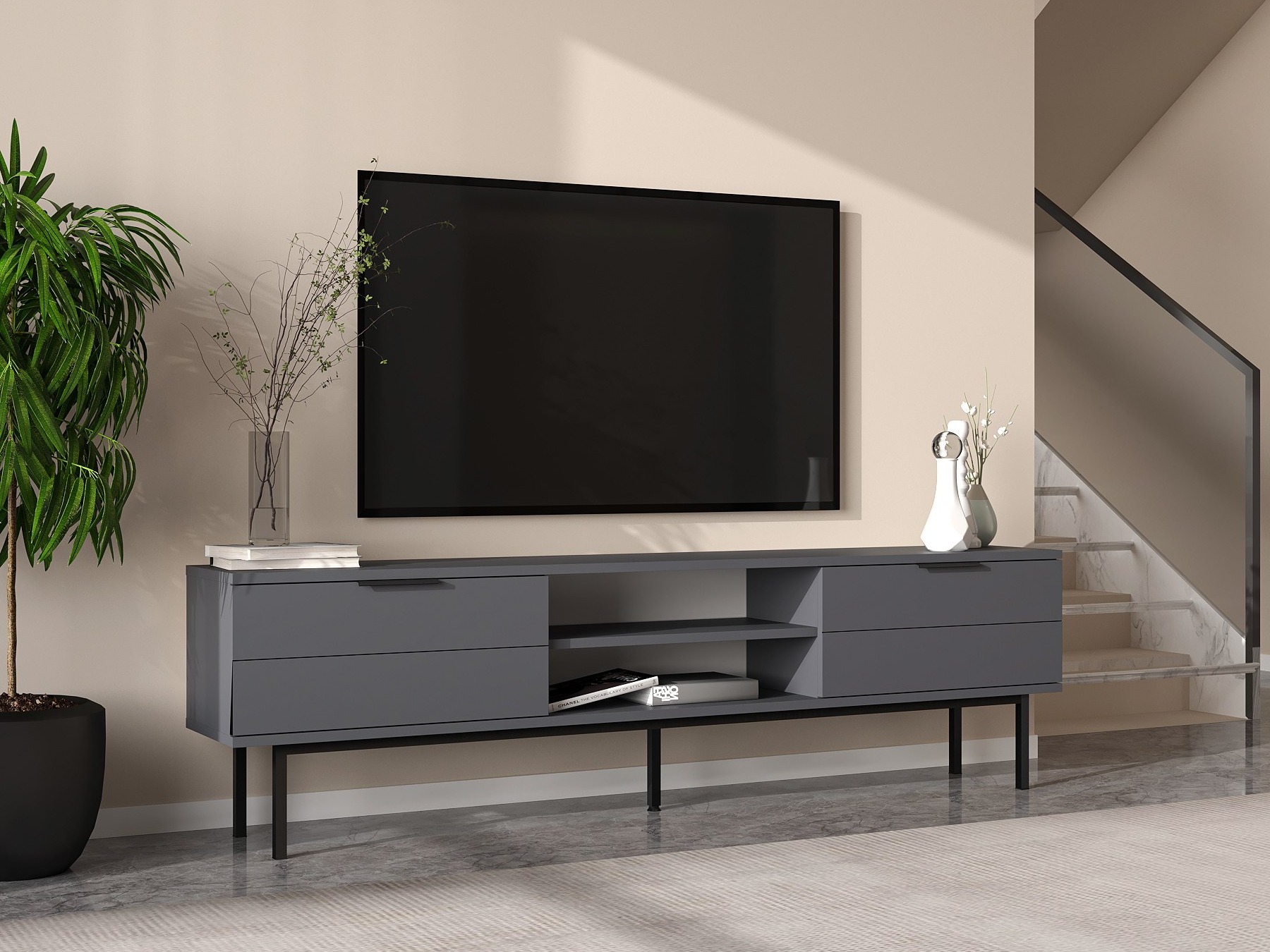 TV galds Kailua 2540 (Antracīts)