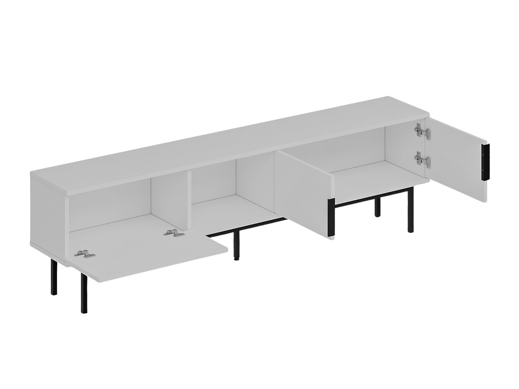 TV galds Kailua 2541 (Balts)