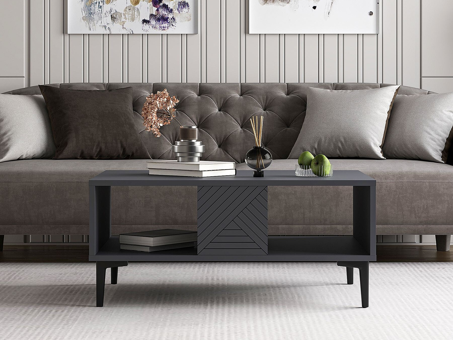 Журнальный столик Kailua 2537 (Антрацит)