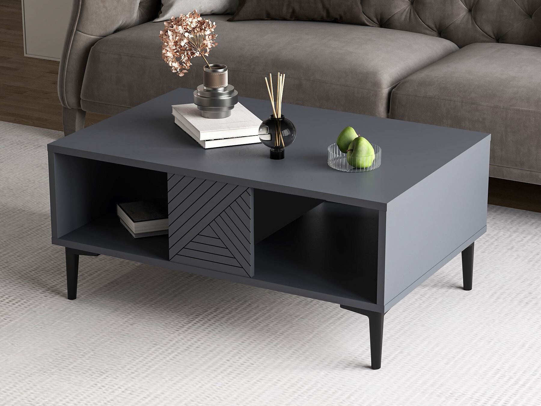 Журнальный столик Kailua 2537 (Антрацит)