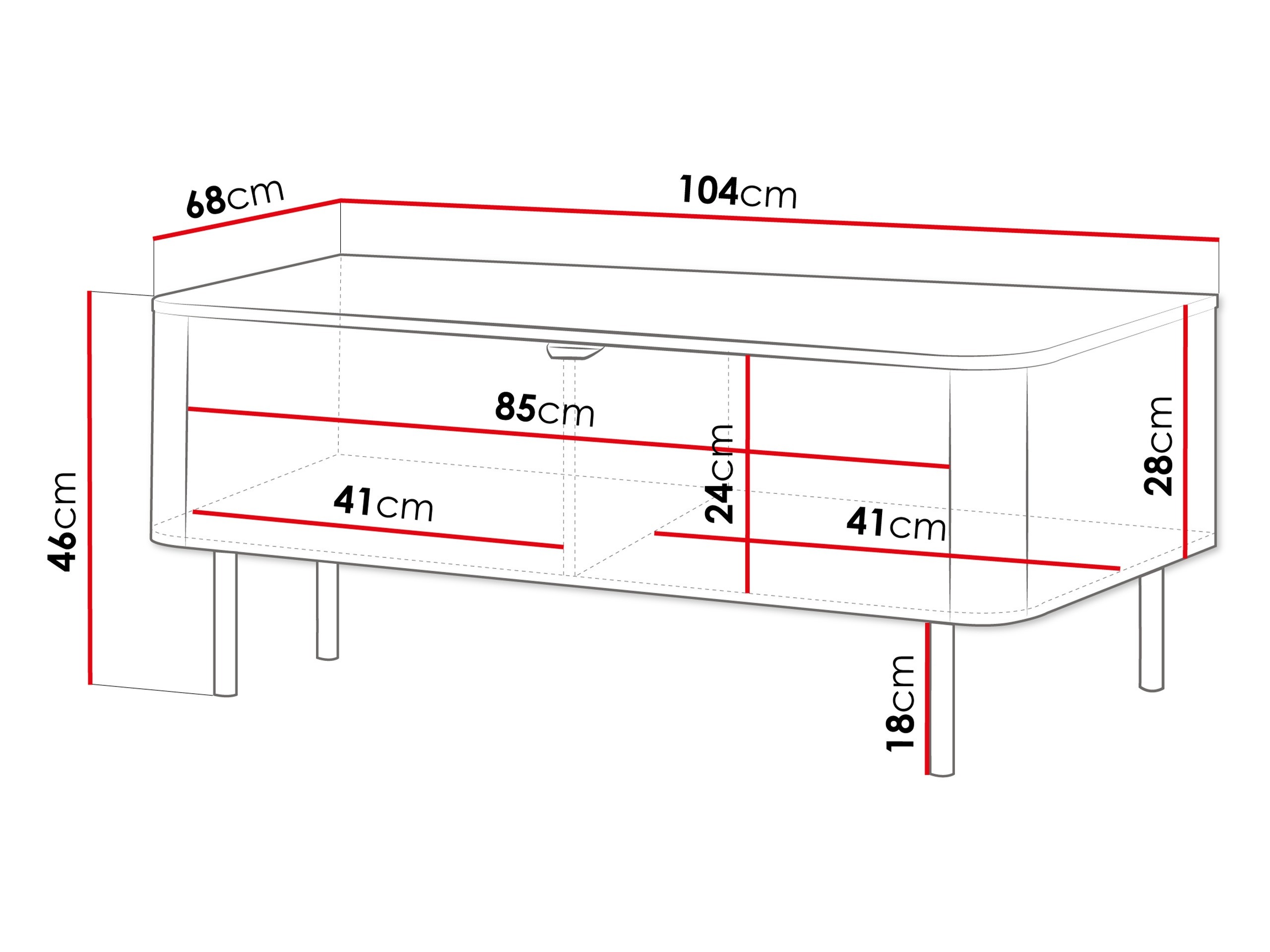 Журнальный столик Tebeni 103