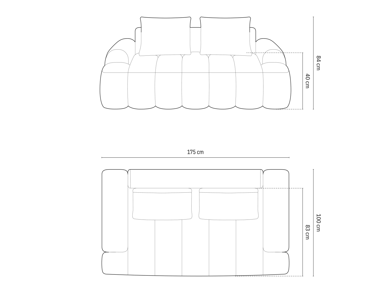 Диван Evarelbo 100 (Vogue 15)