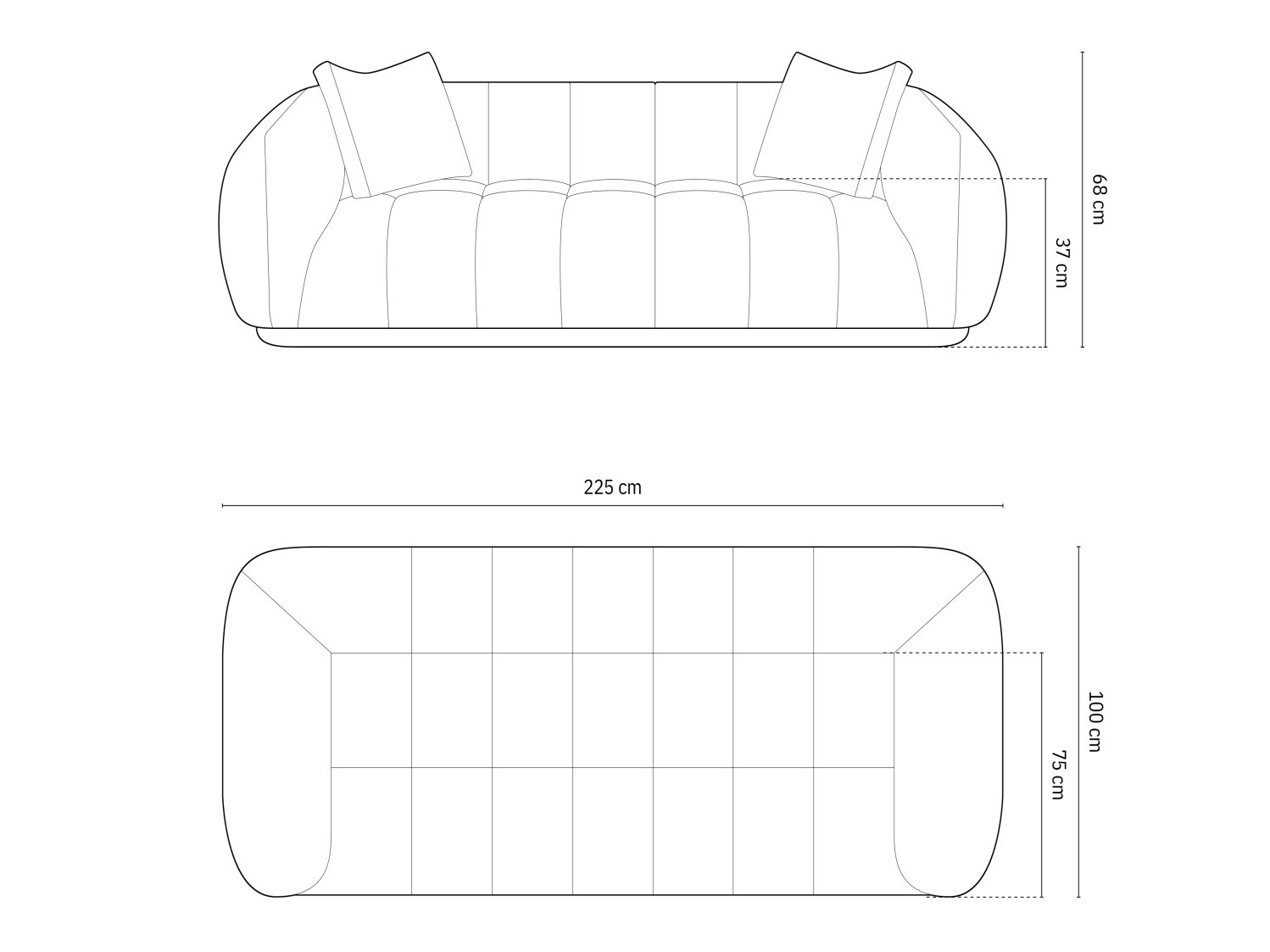 Dīvāns Beckley 173 (Heritage Orange)