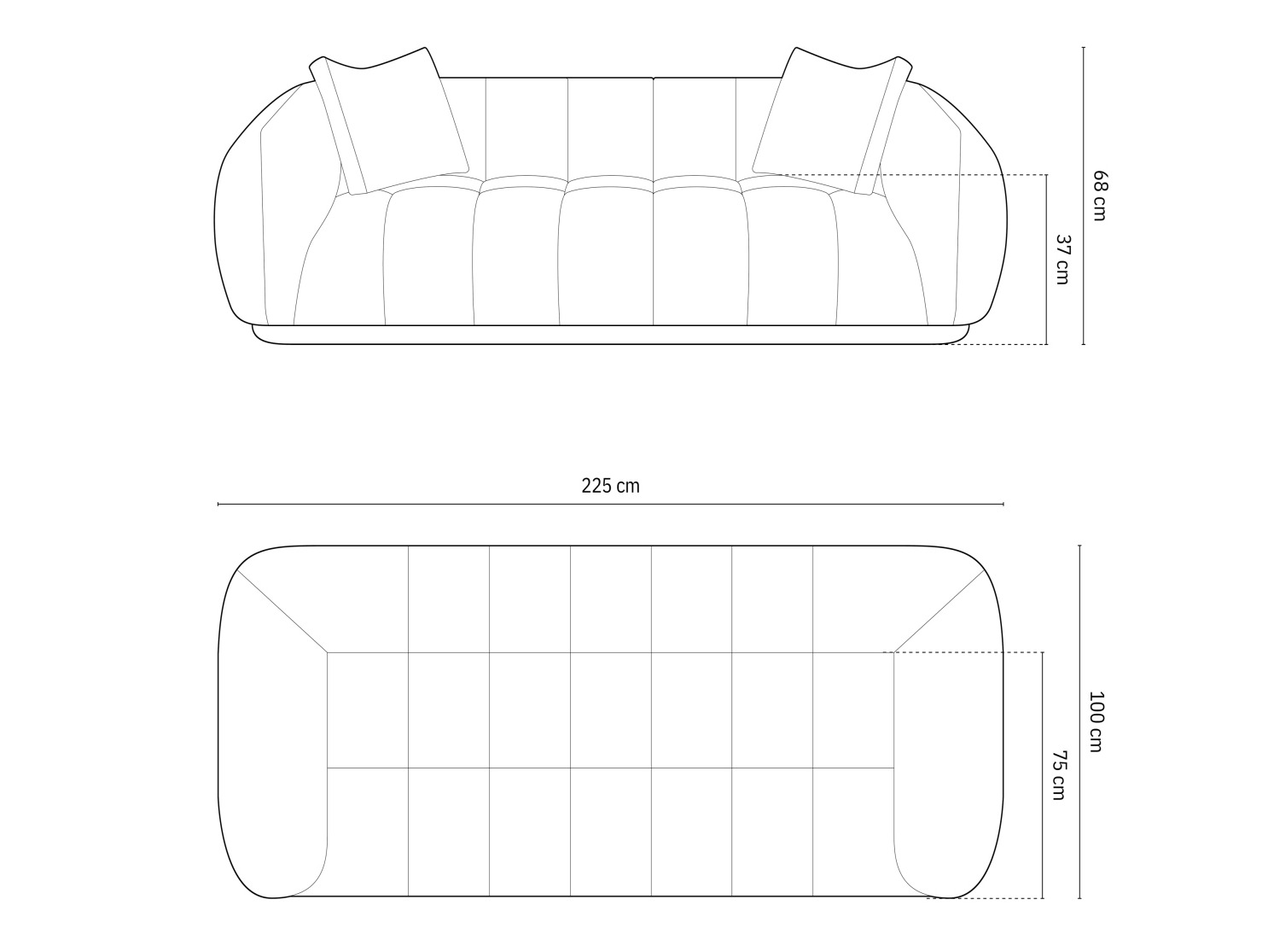 Dīvāns Beckley 173 (Liberty 2)