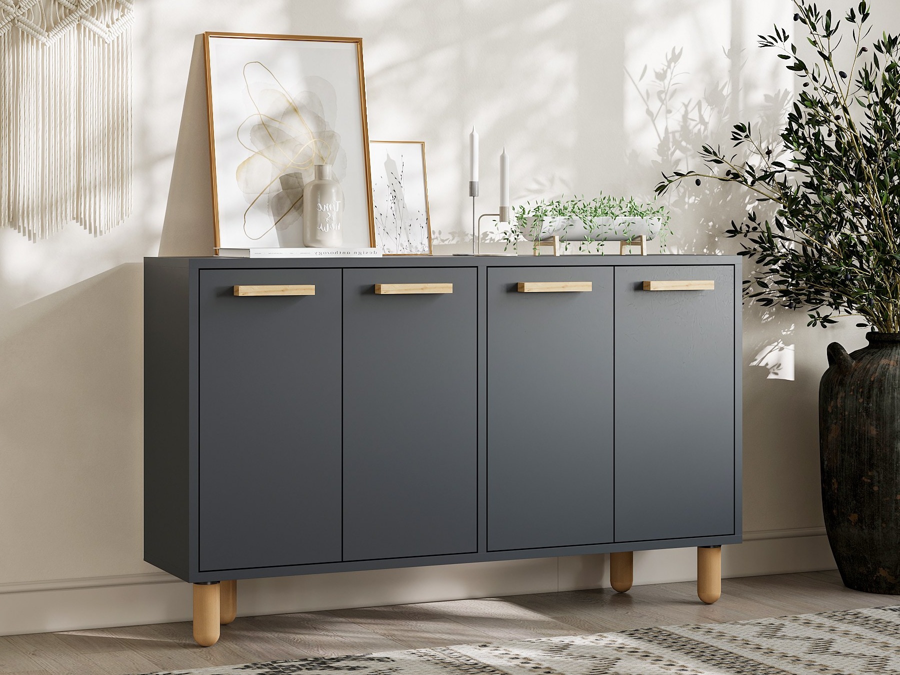 Шкафчик Kailua 2542 (Антрацит)