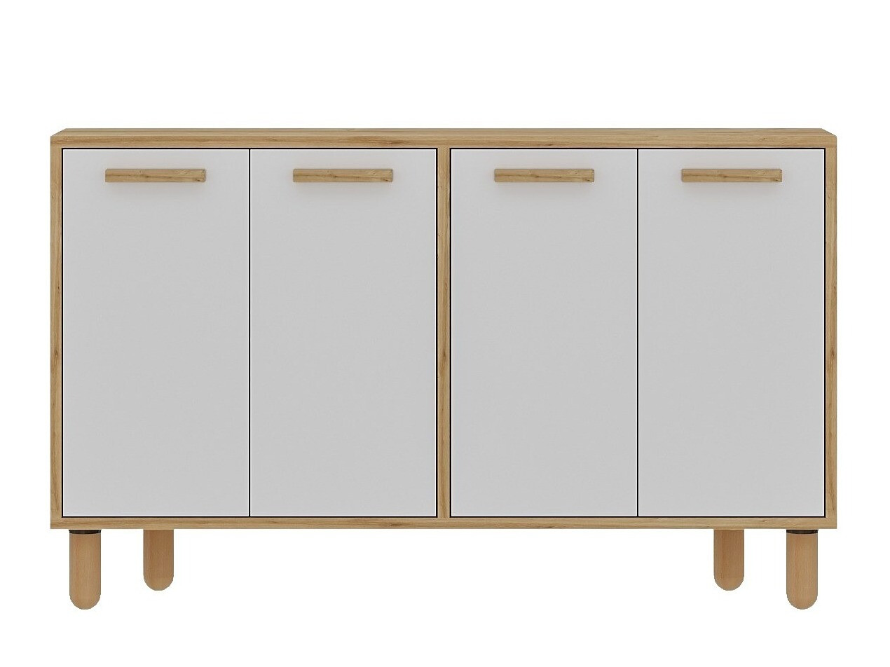 Skapis Kailua 2542 (Balts + Ozols)