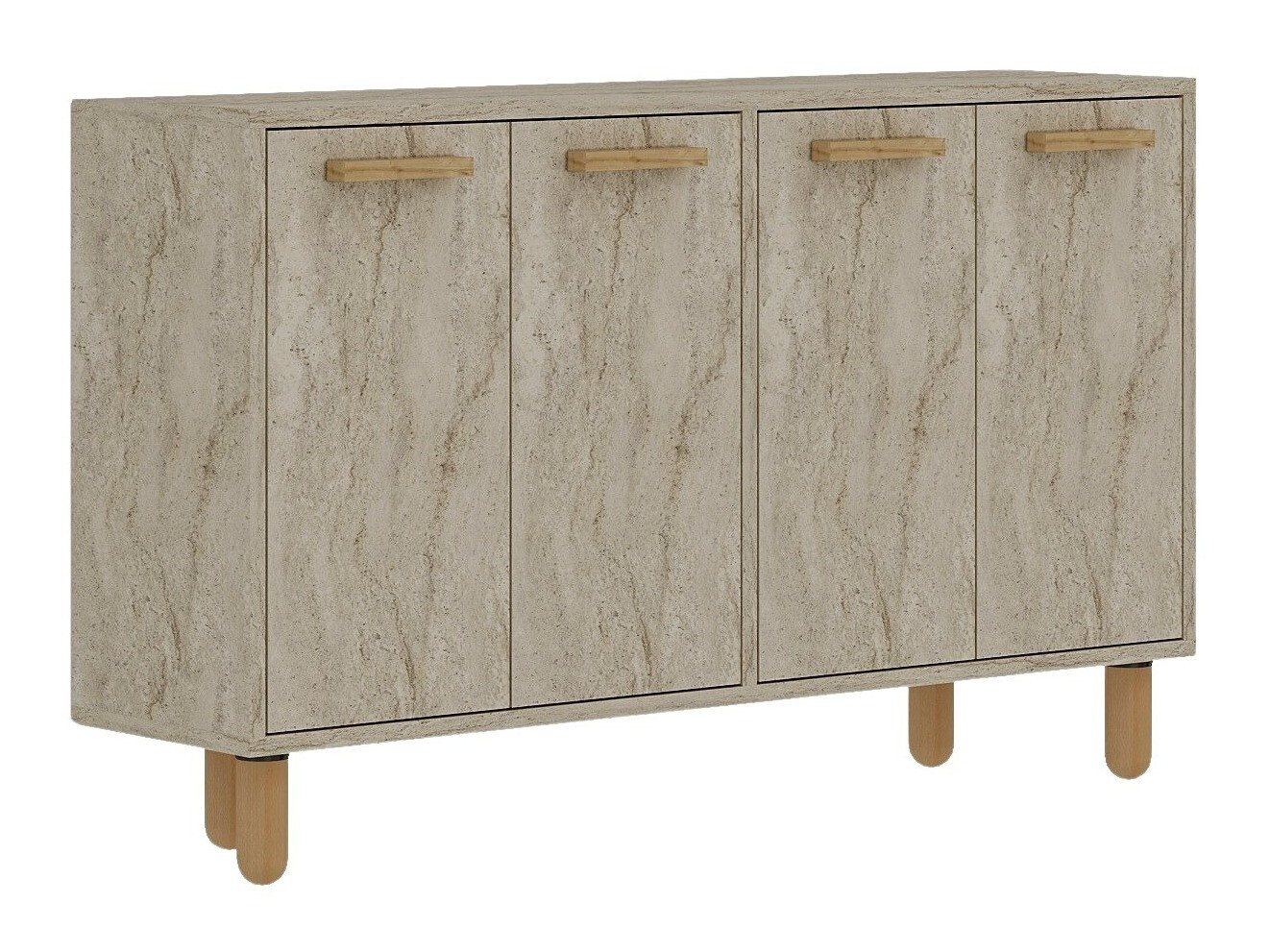 Skapis Kailua 2542 (Gaiši brūns)