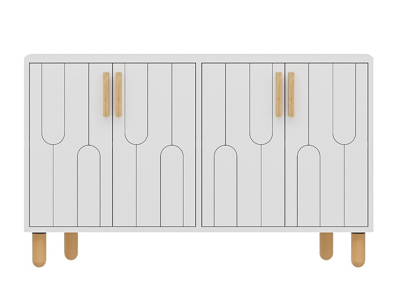 Skapis Kailua 2543 (Balts)