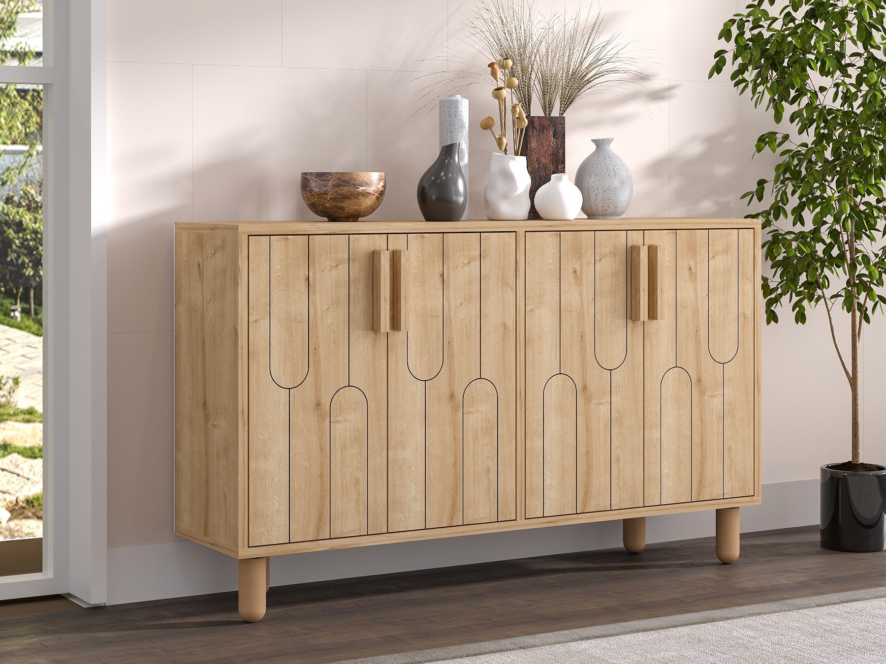 Skapis Kailua 2543 (Ozols)