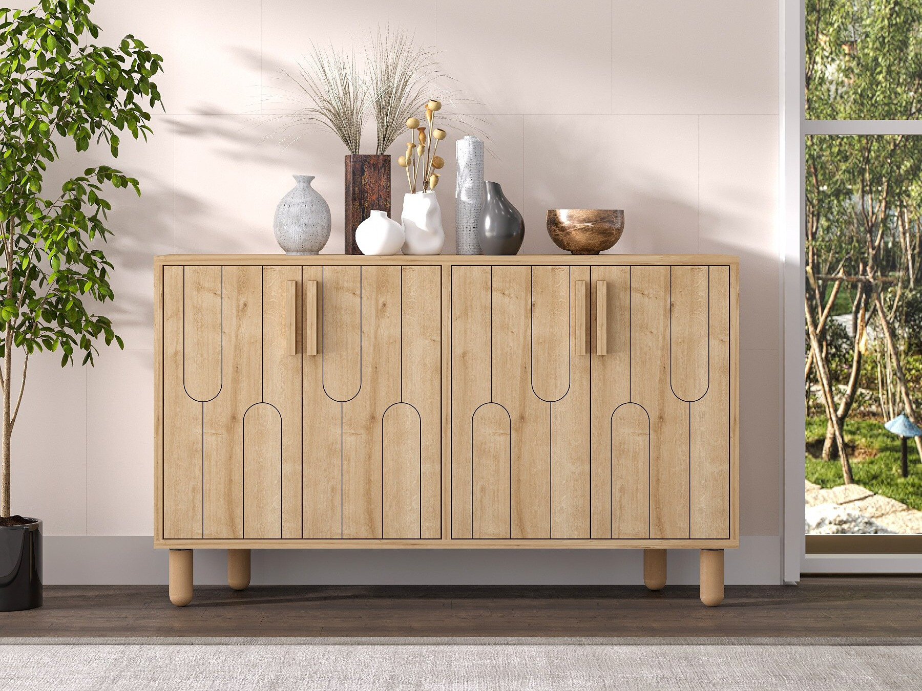 Skapis Kailua 2543 (Ozols)