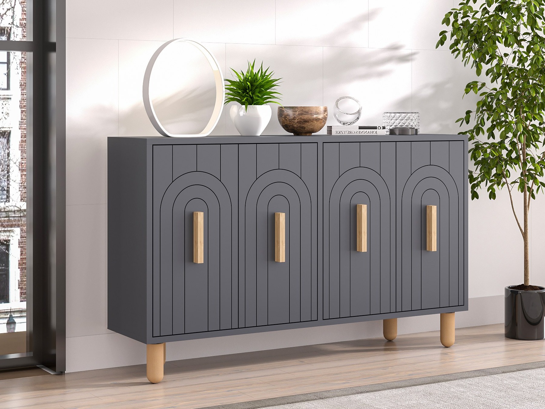 Шкафчик Kailua 2545 (Антрацит)